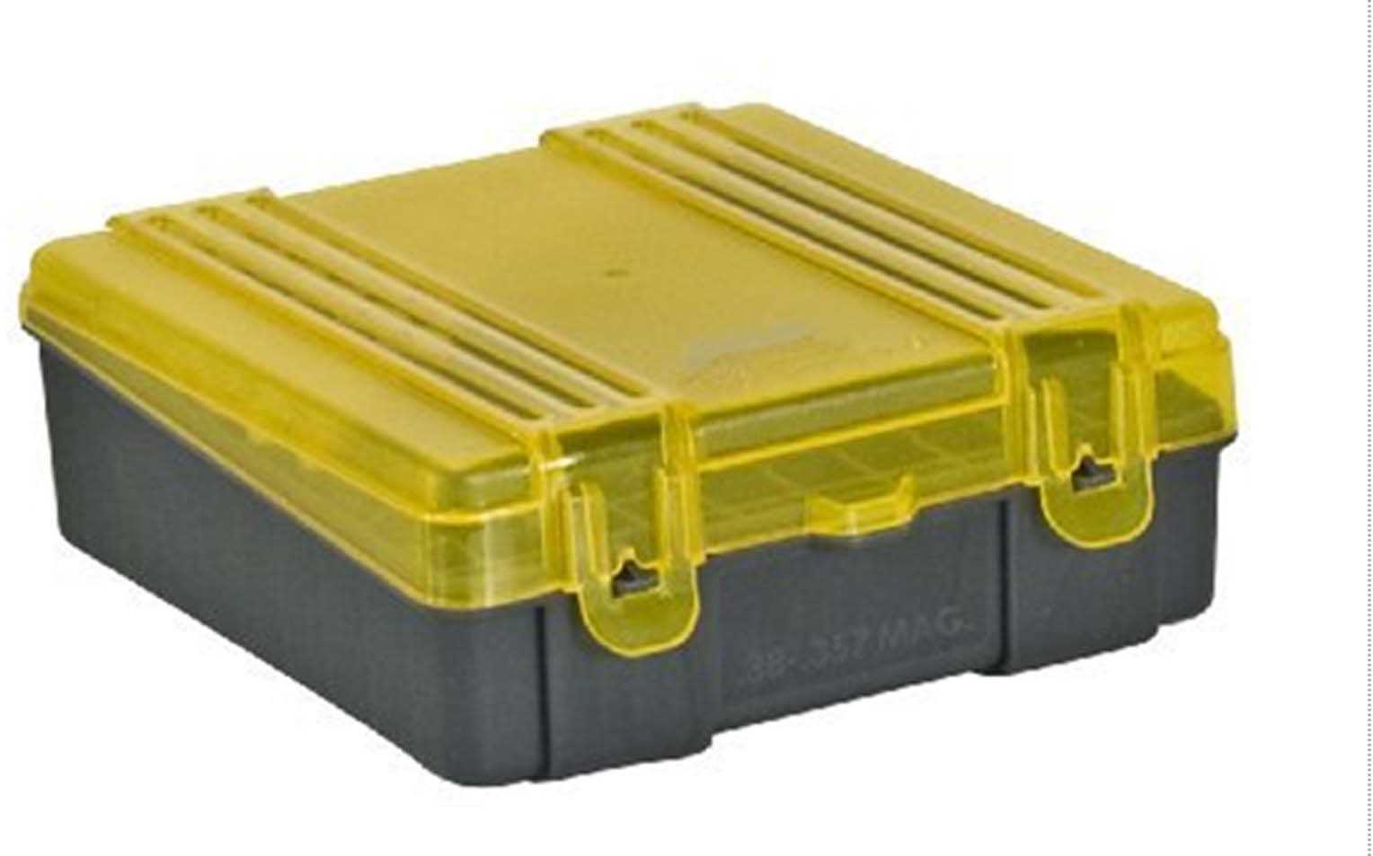 Plano Cases Ammunition Box .38/.357 Caliber Holds 100 Rounds Flip Top Md: 122500