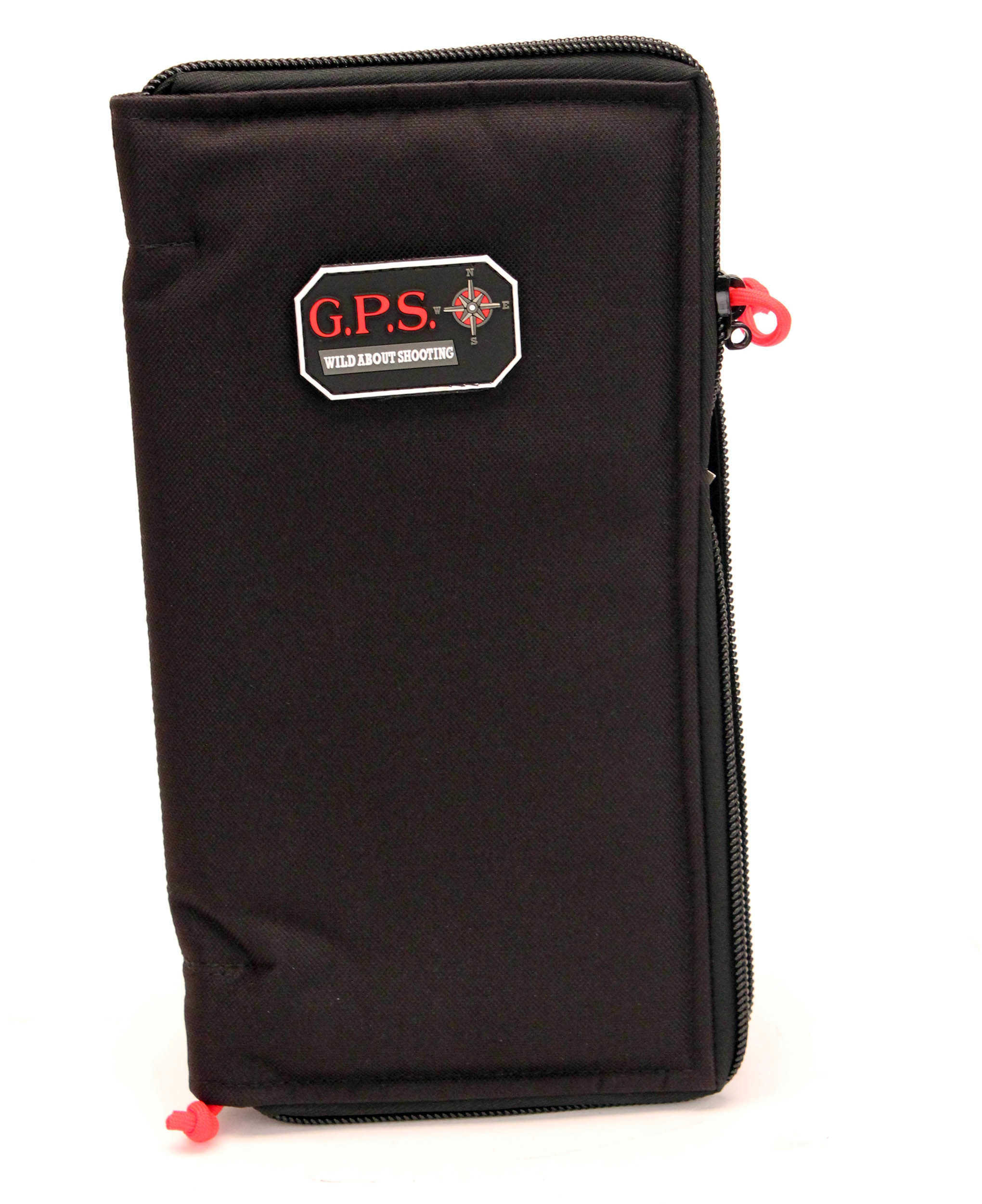 G.P.S. Tactical Pistol Sleeve Large Lockable Zipper Black Nylon