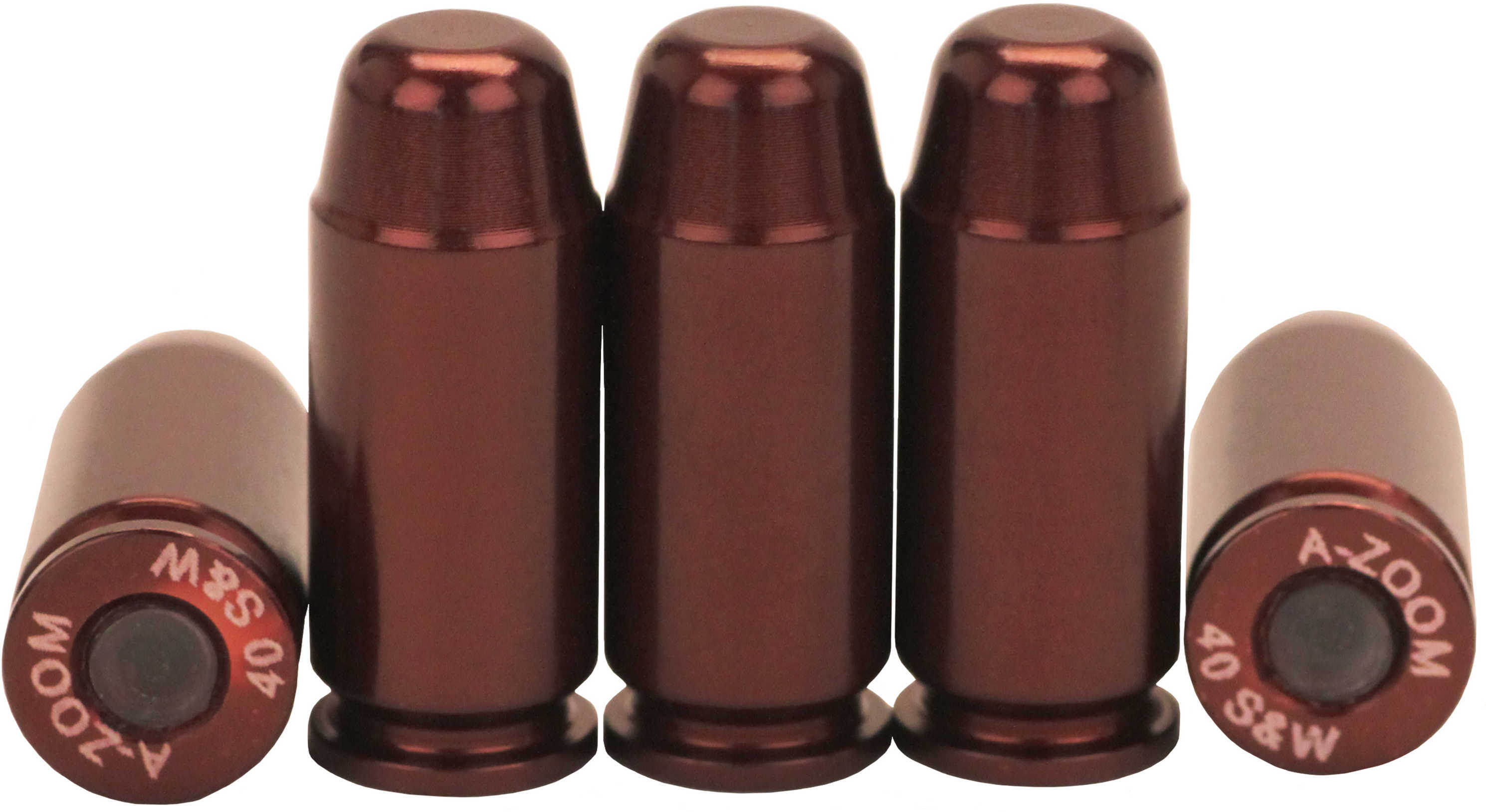 A-Zoom Pachmayr Pistol Metal Snap Caps 40 S&W, (Per 5) 15114