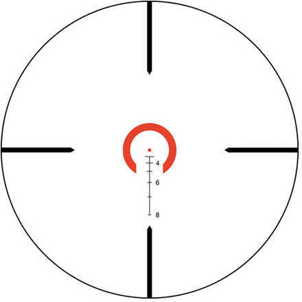 Trijicon VCOG 1-6x24mm Riflescope Horseshoe Dot/55 Grain Md: VC16-C-1600002