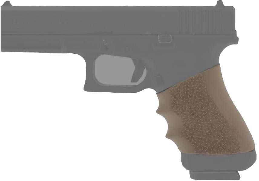 Hogue Grips HandAll Universal Full Size Sleeve Fits Many Semi Auto Handguns Flat Dark Earth 17003