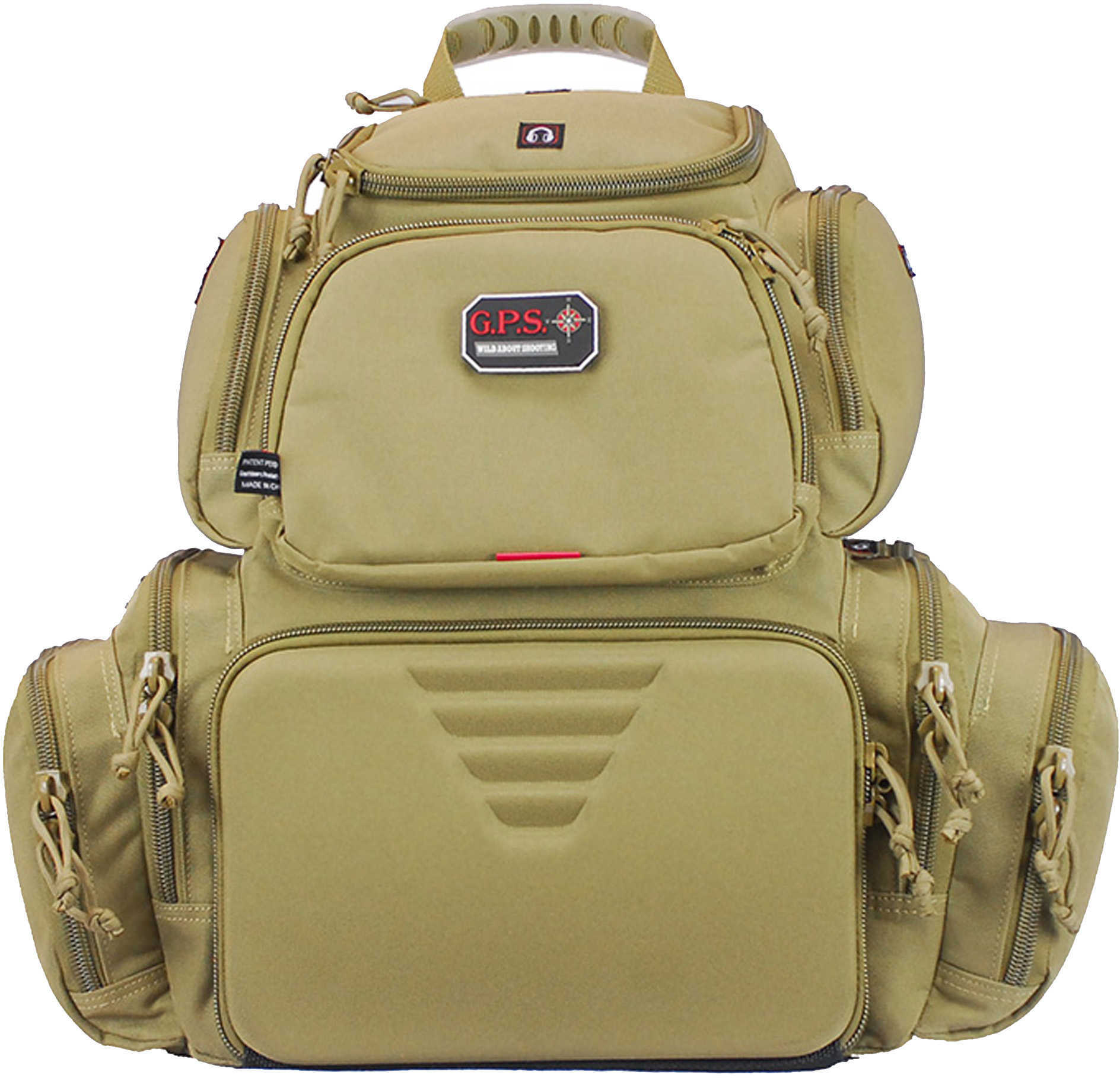 G.P.S. Tactical HANDGUNNER Backpack Tan