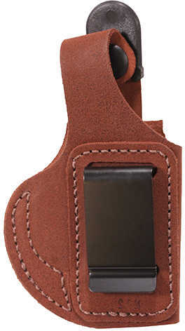 Bianchi 6D Deluxe Waistband Holster Natural Suede, Size 07, Right Hand 19054