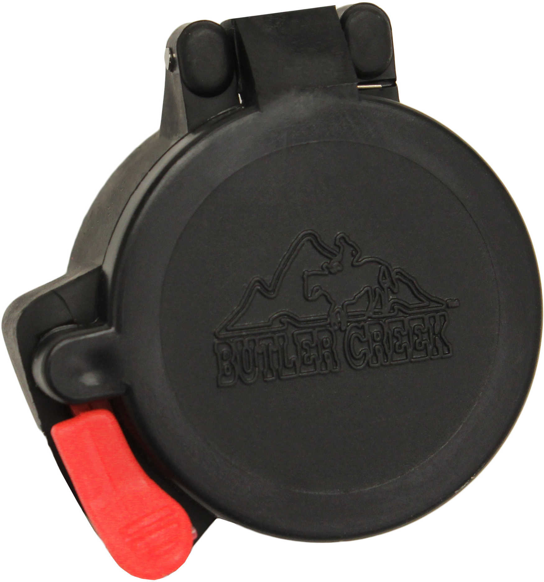 Butler Creek Flip-Open Scope Cover Fits 1.485" Eye Size 9A Black MO20095