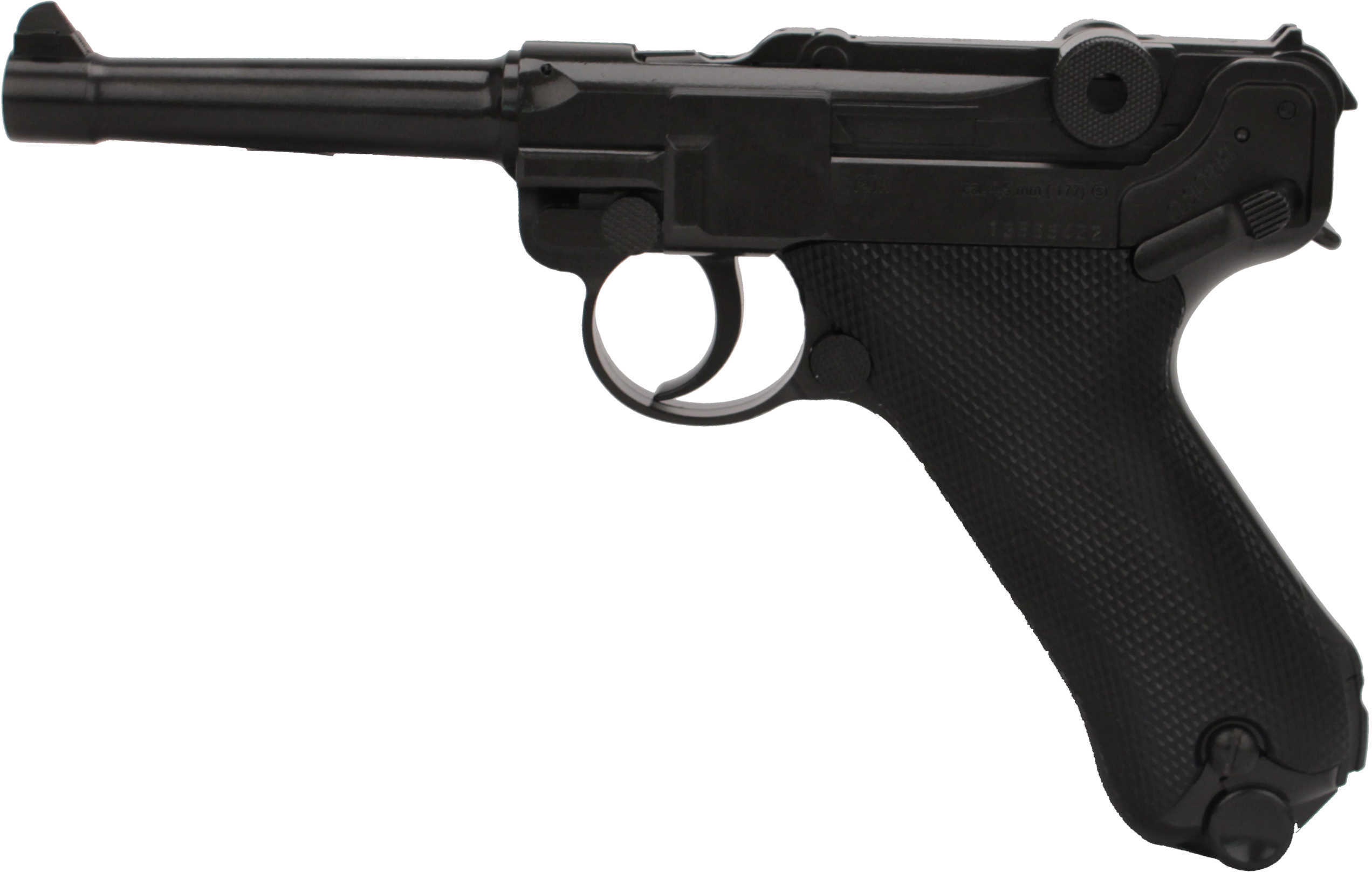 Umarex USA RWS LEDGENDS Luger Po8 .177BB Pistol Co2 Power 410Fps