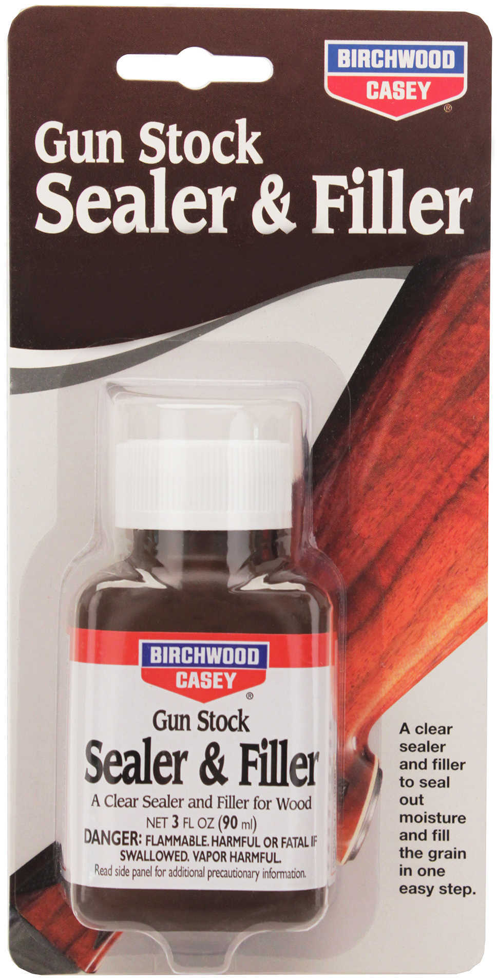 Birchwood Casey B/C Stock Sealer & Filler 3Oz. Bottle