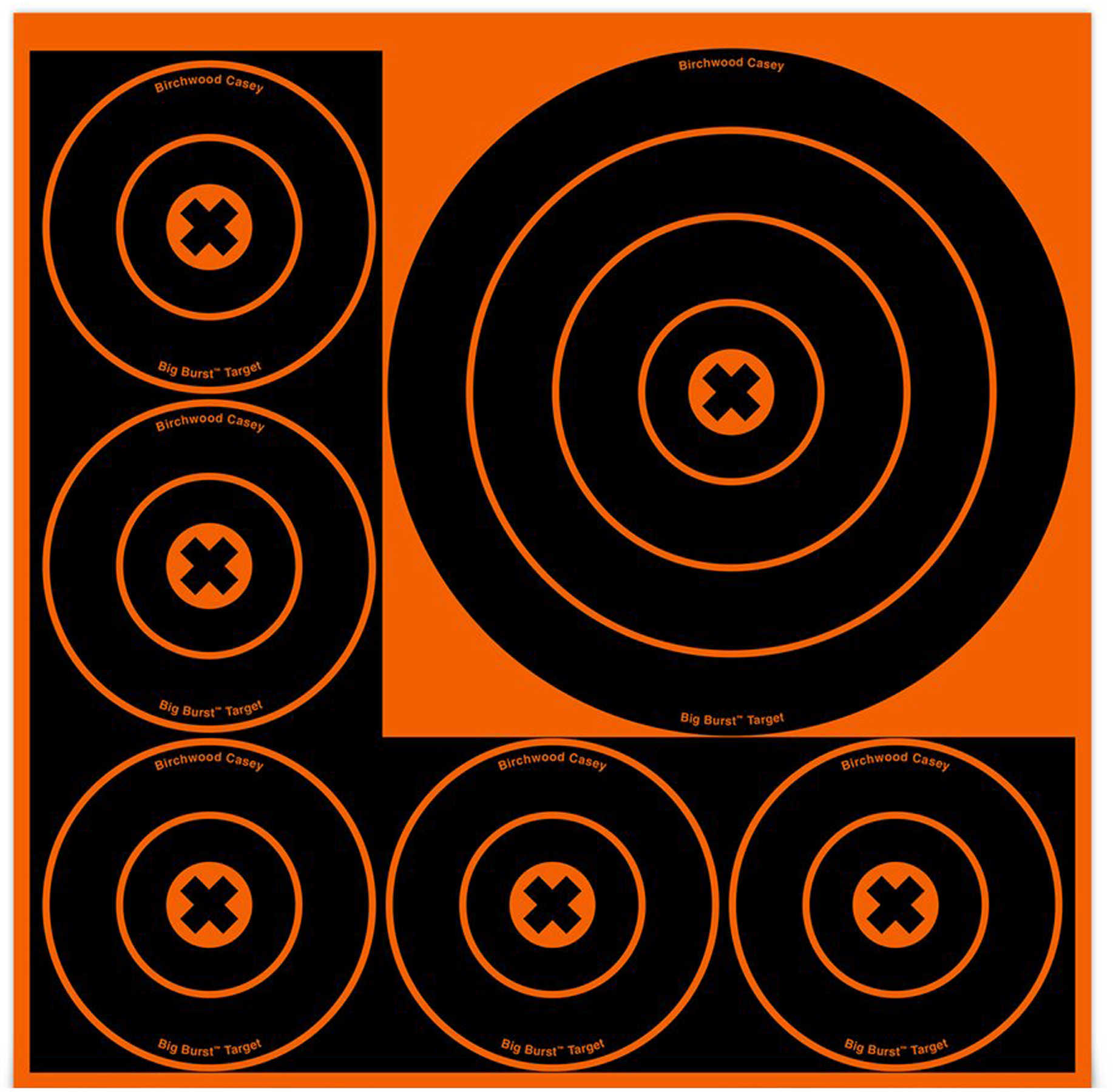 Birchwood Casey Big Burst Targets 8" and 4" Round 36818