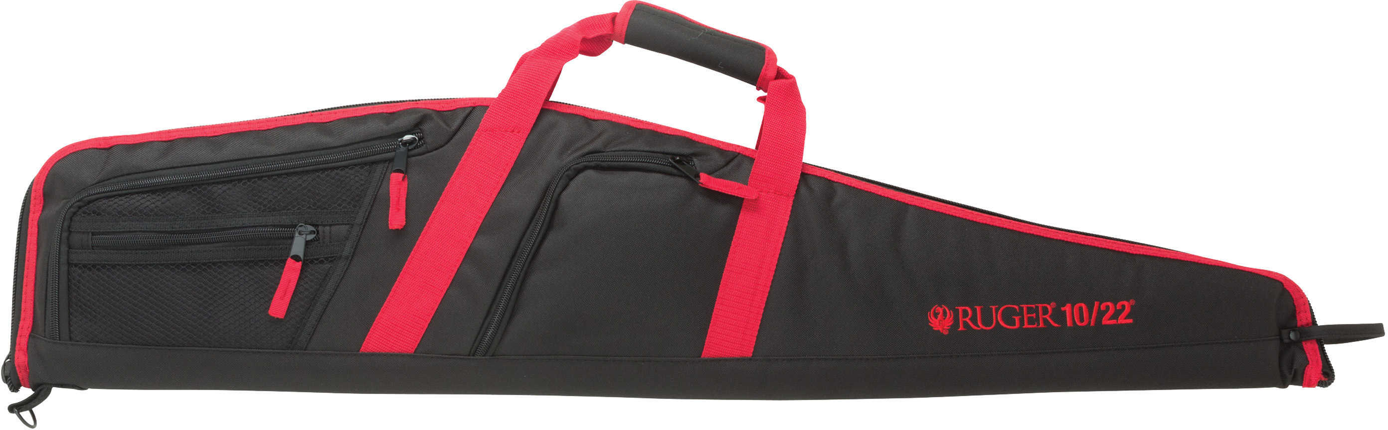 Allen Ruger Flagstaff 10/22 Single Scoped Rifle Case, 40", Black/Red Finish, Endura Fabric 375-40