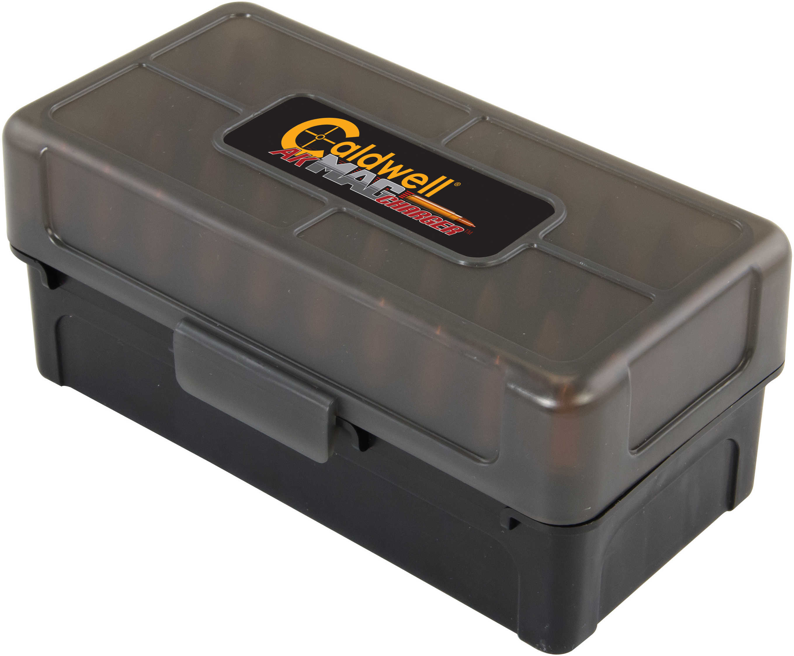 Caldwell Mag Charger Ammo Box AR Rifle 7.62x39 Black/Clear Polymer 5 Pack Model 397480