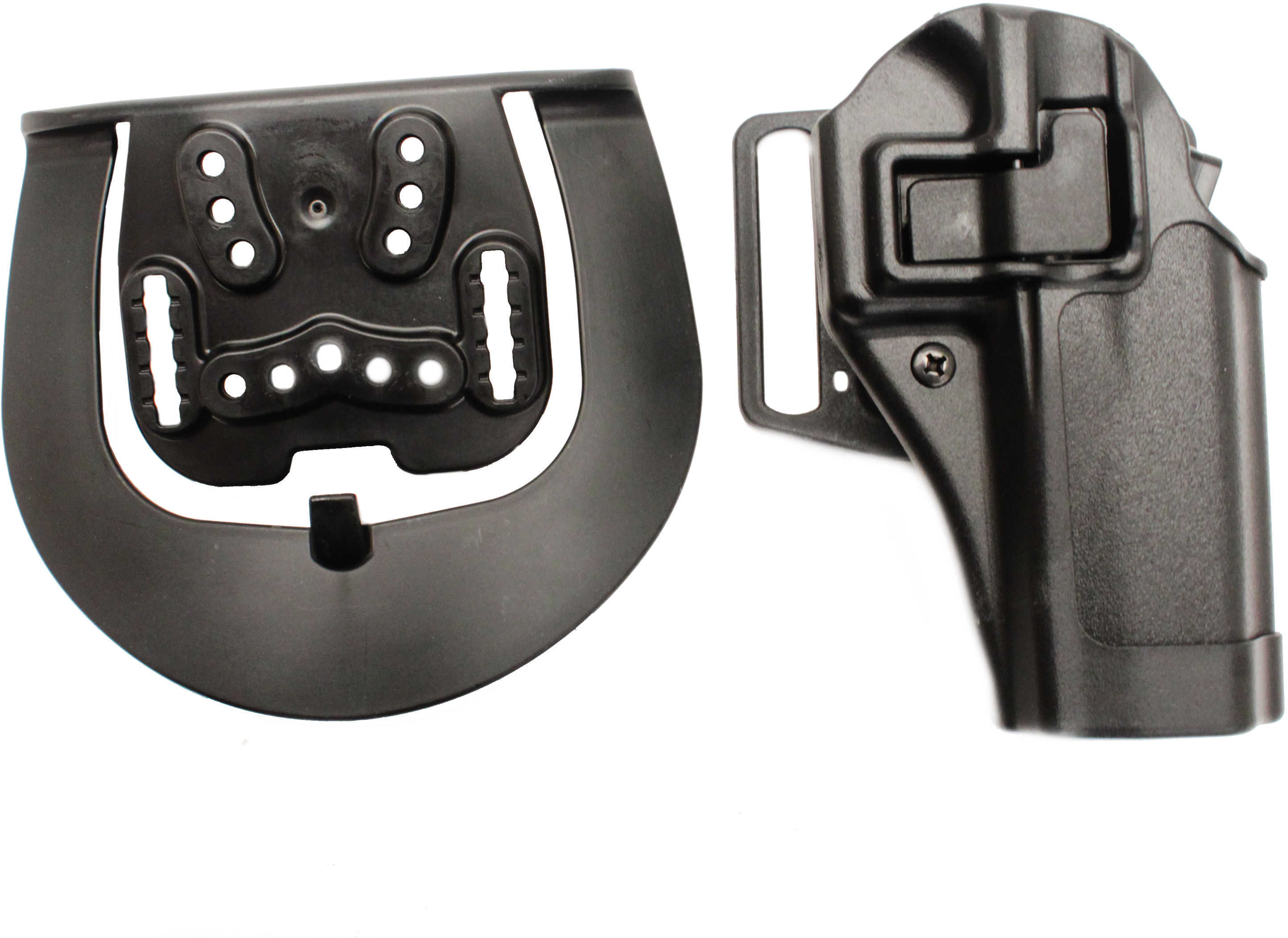 BlackHawk Products Group Serpa CF Belt & Paddle Holster Plain Matte Finish for Glock 20/21 SWMP Right Hand 410513BK-R