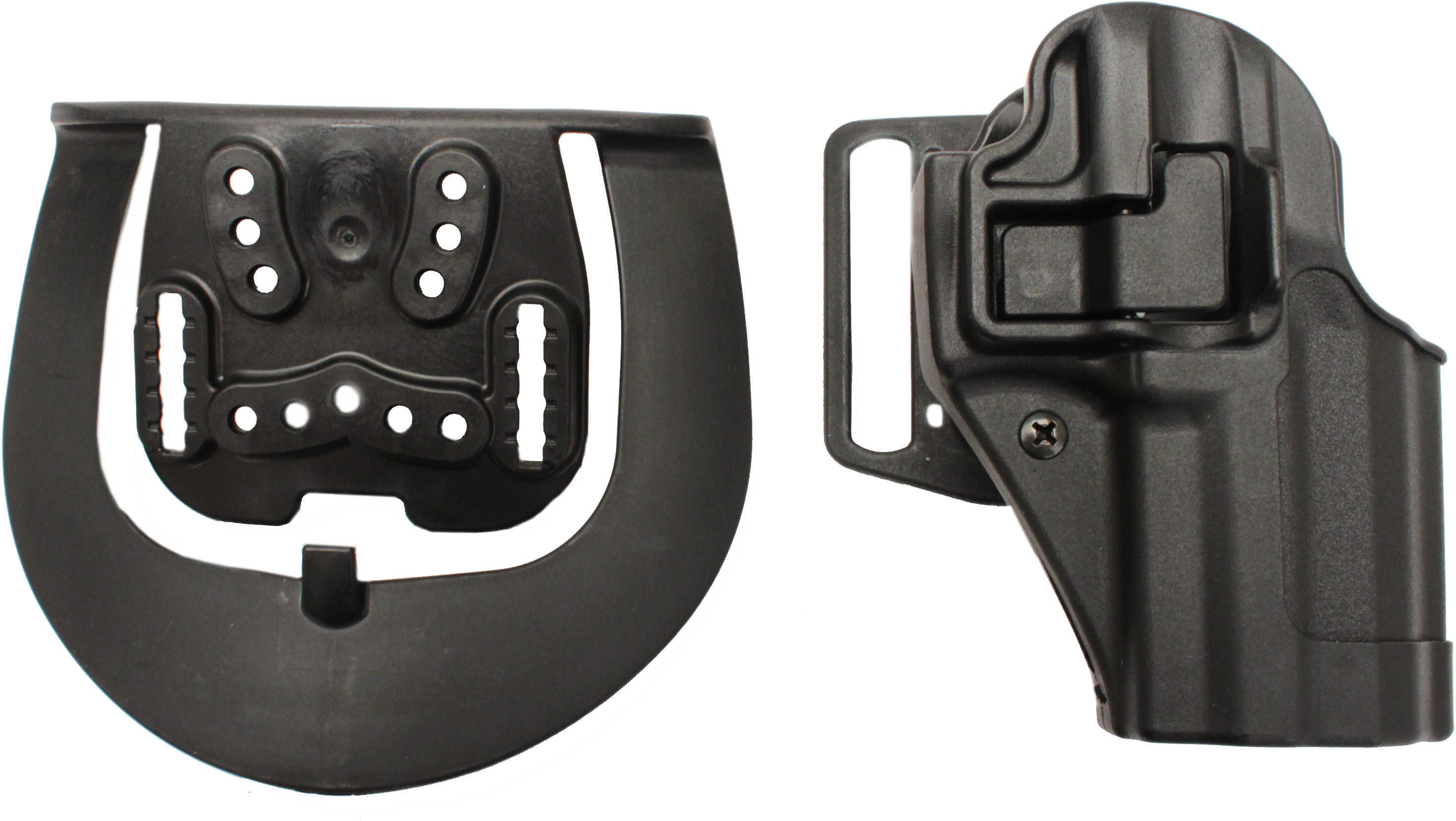 BlackHawk Products Group Serpa CF Belt & Paddle Holster Plain Matte Finish H&K P30 Right Hand 410517BK-R