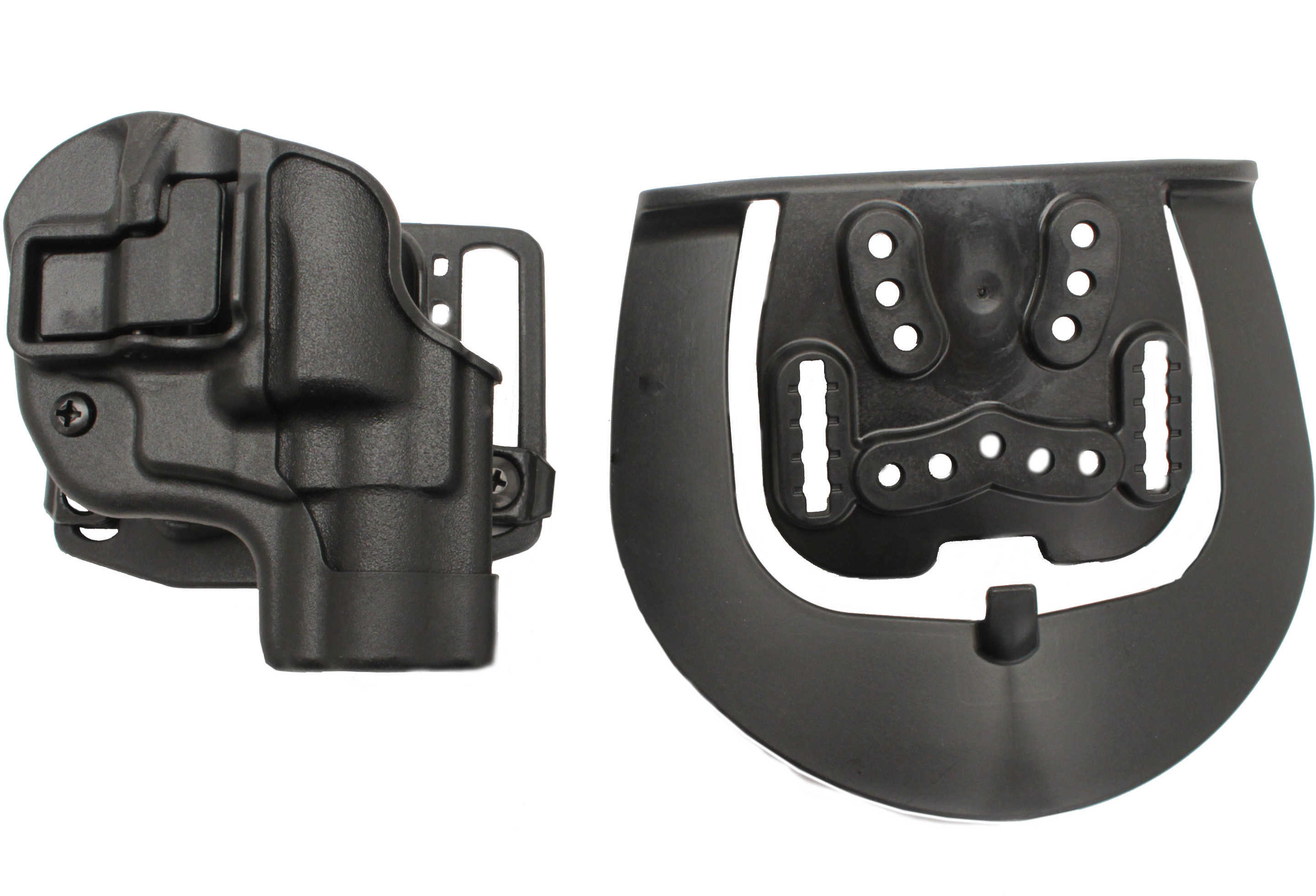 BlackHawk Products Group Serpa CF Belt & Paddle Holster Plain Matte Finish S&W J Frame Revolver Right Hand 410520BK-R