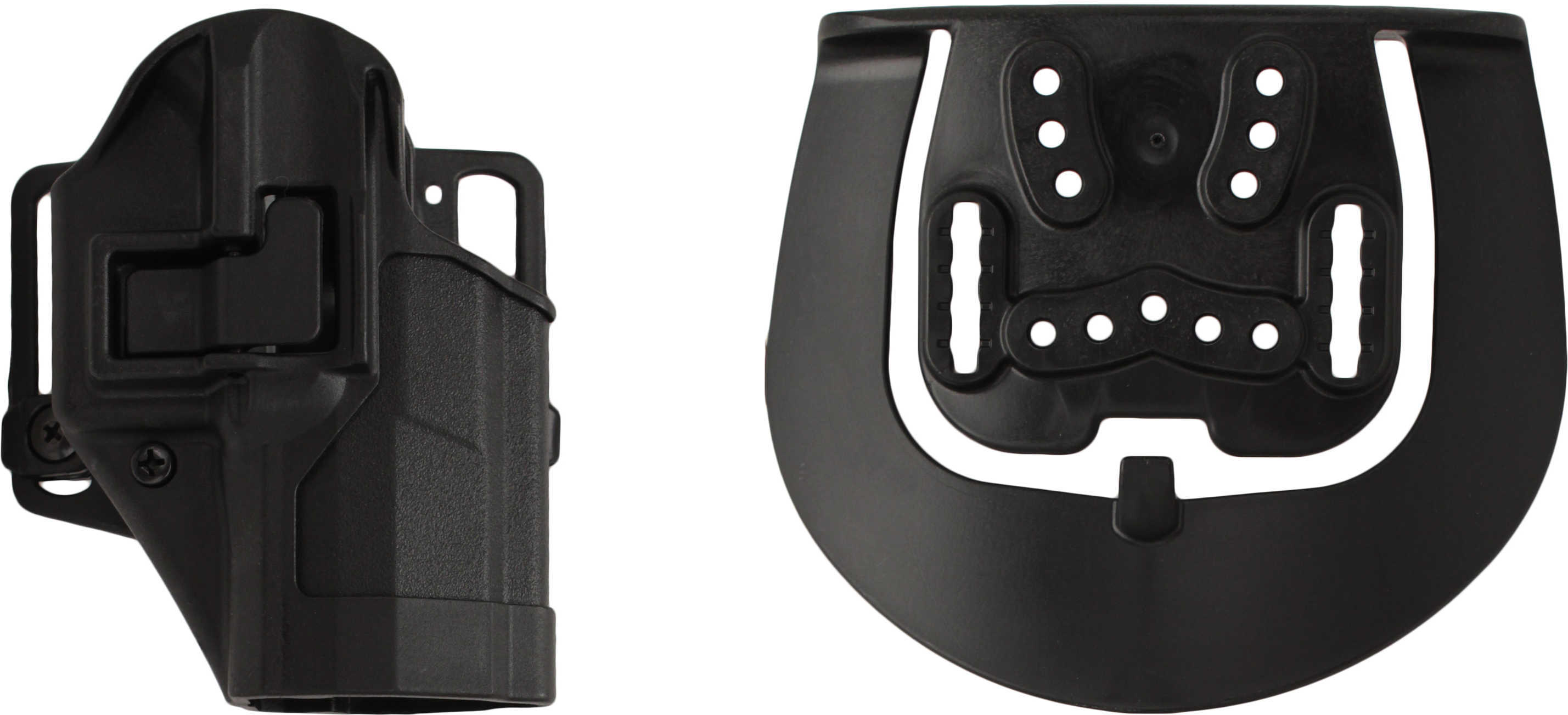 BlackHawk Products Group Serpa CF Belt & Paddle Holster Plain Matte Finish Right Hand Walther P99 410524BK-R
