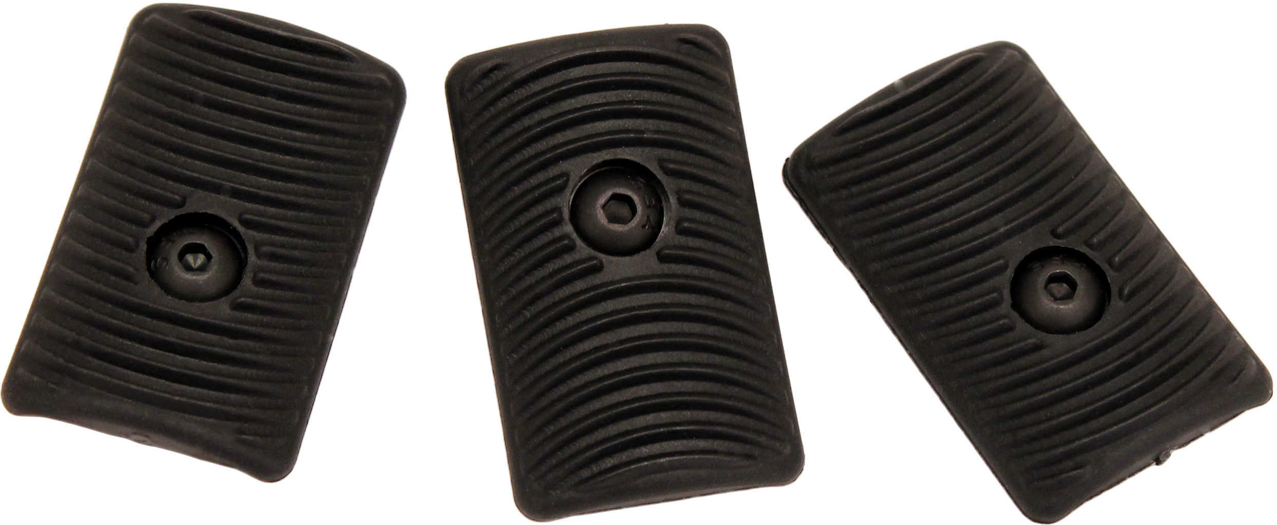Ergo Rigid Polymer EZ Mount KeyMod Slot Covers, 3 Pack, Black