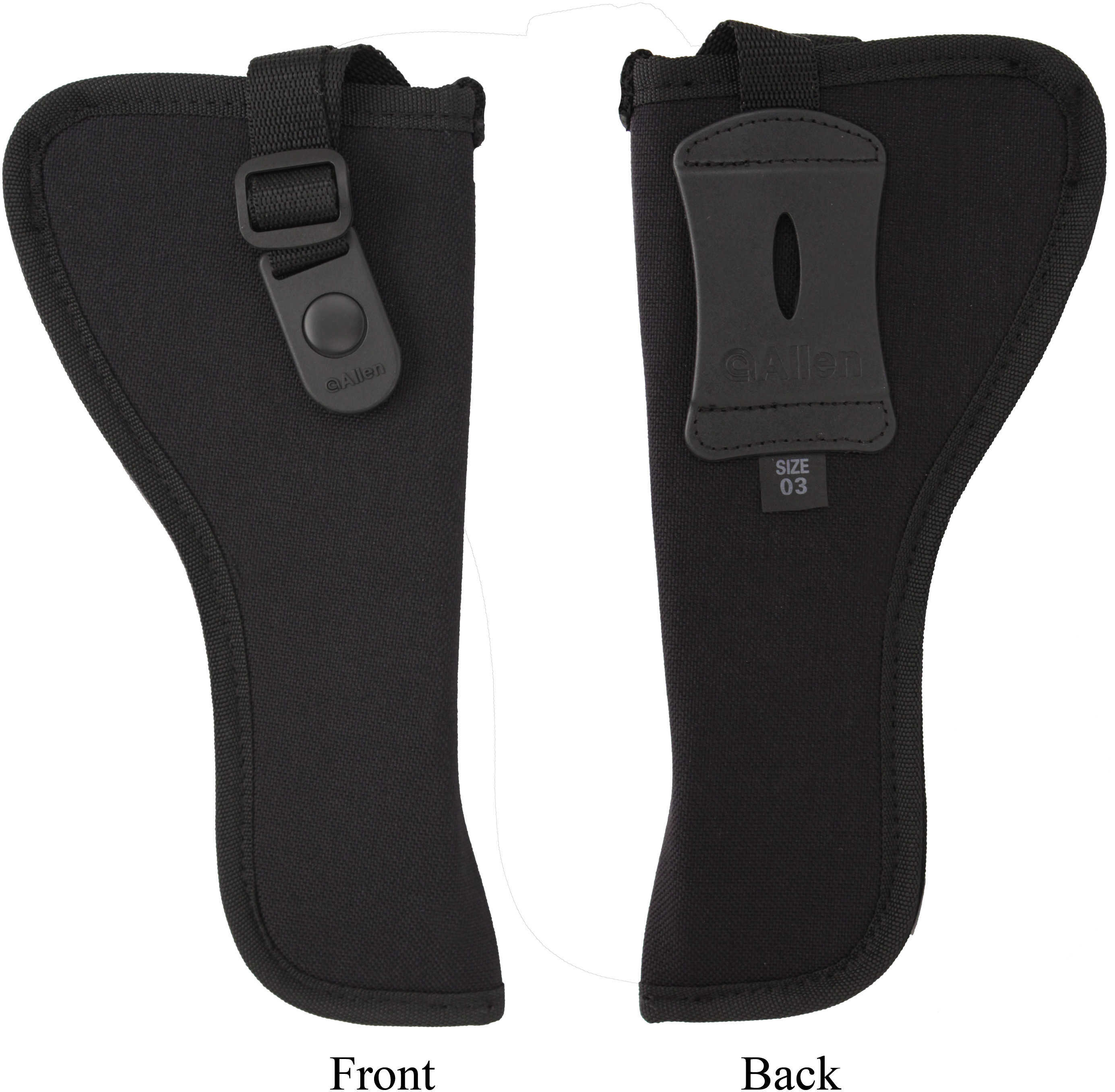 Allen Cases Hip Holster #3 RH Nylon Black