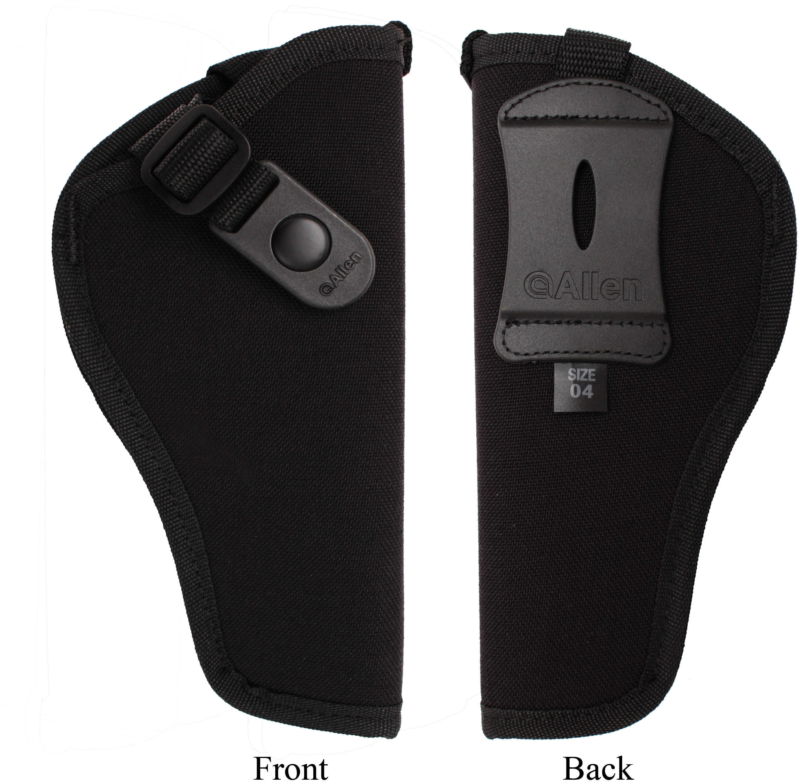 Allen Cases HIP HOLSTER 4-5" LG AUTO Black 44804