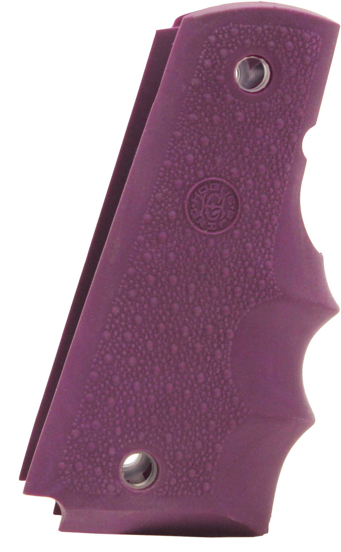 Hogue Colt & 1911 Government Grips w/Finger Grooves, Purple Md: 45006