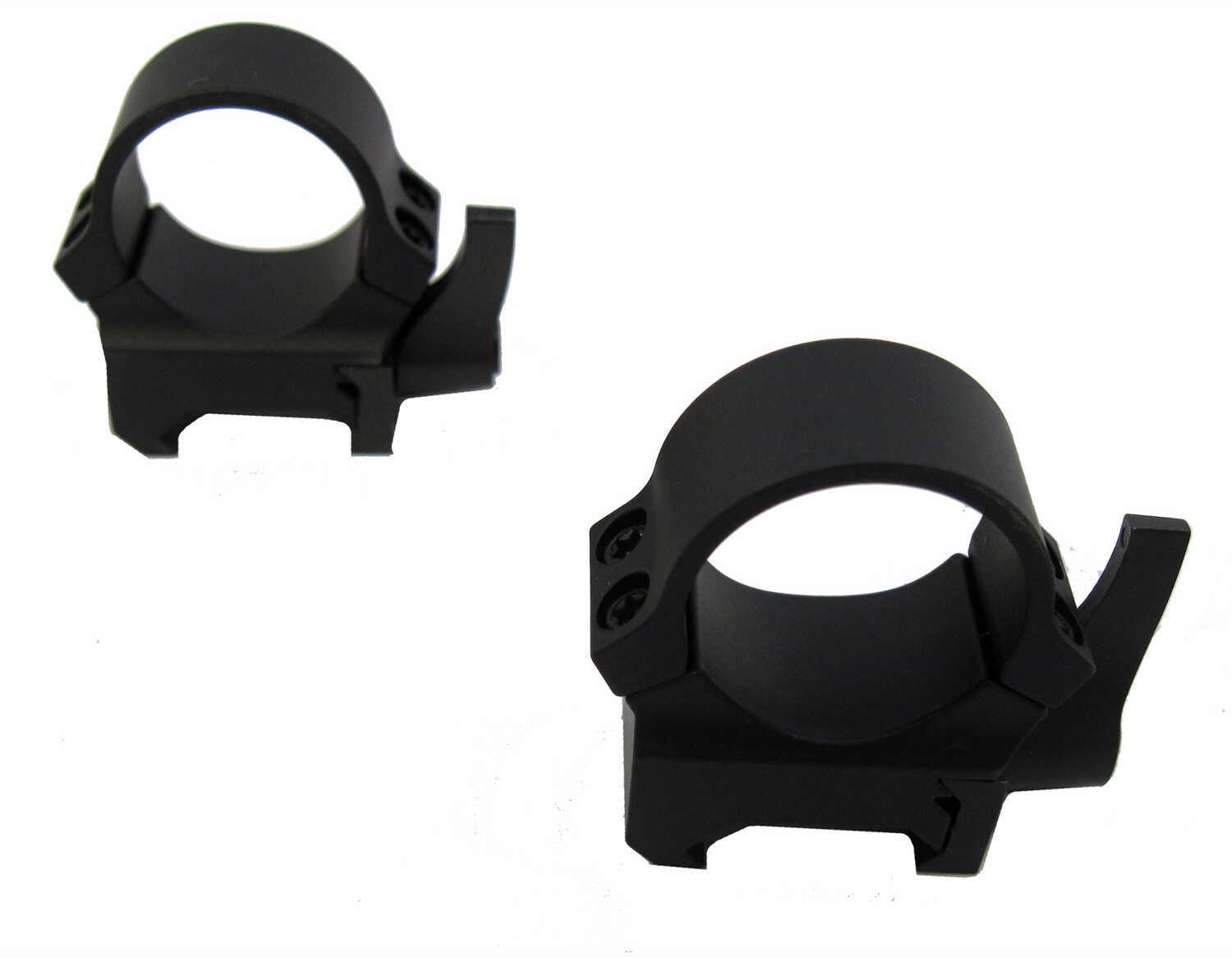 Leupold Quick Release Weaver-Style 1" Rings Medium Matte Black 49856