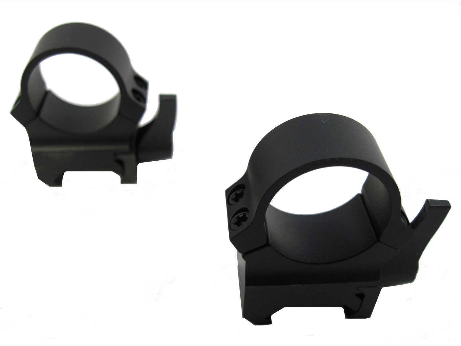 Leupold Quick Release Weaver-Style 1" Rings High Matte Black 49858
