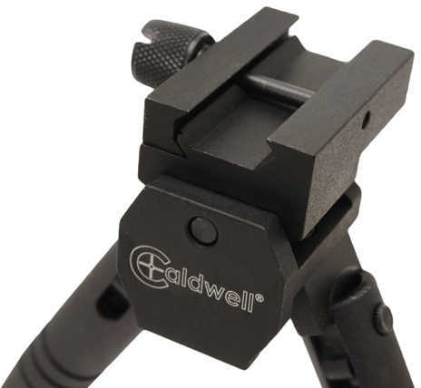 Caldwell Prone Model Bipod Attaches to Picatinny Rail Fits AR Rifles, Black