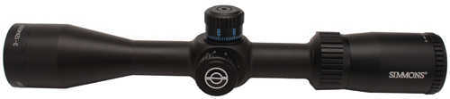 Simmons Pro Target Scope 3-12x40mm Matte - Ballistically calibrated turret for .17HMR - Side focus - Finger- 533124