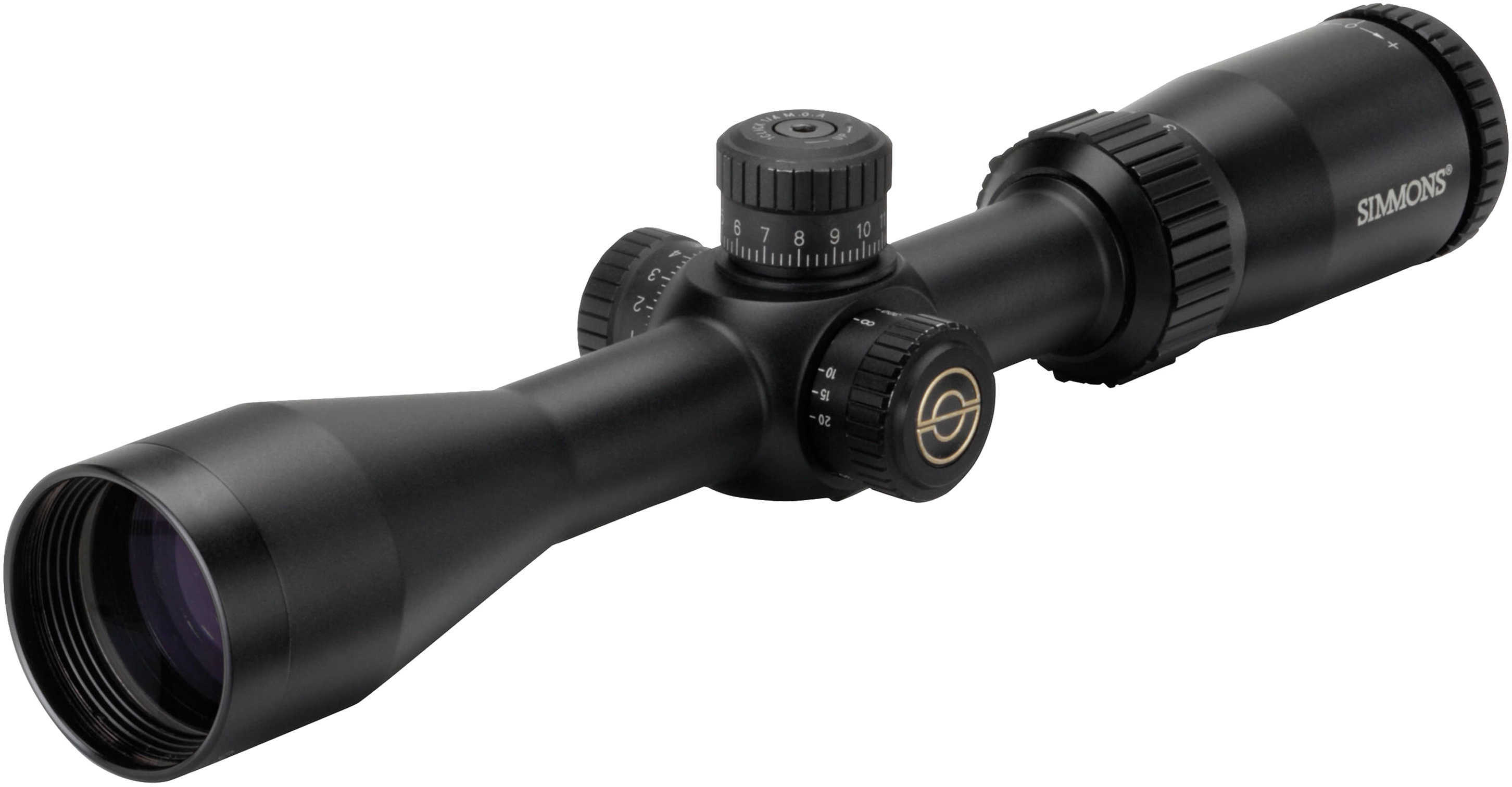 Simmons Pro Target 3-9x40mm Matte - Ballistically calibrated turret for .22LR Finger-tip adjustable 533940