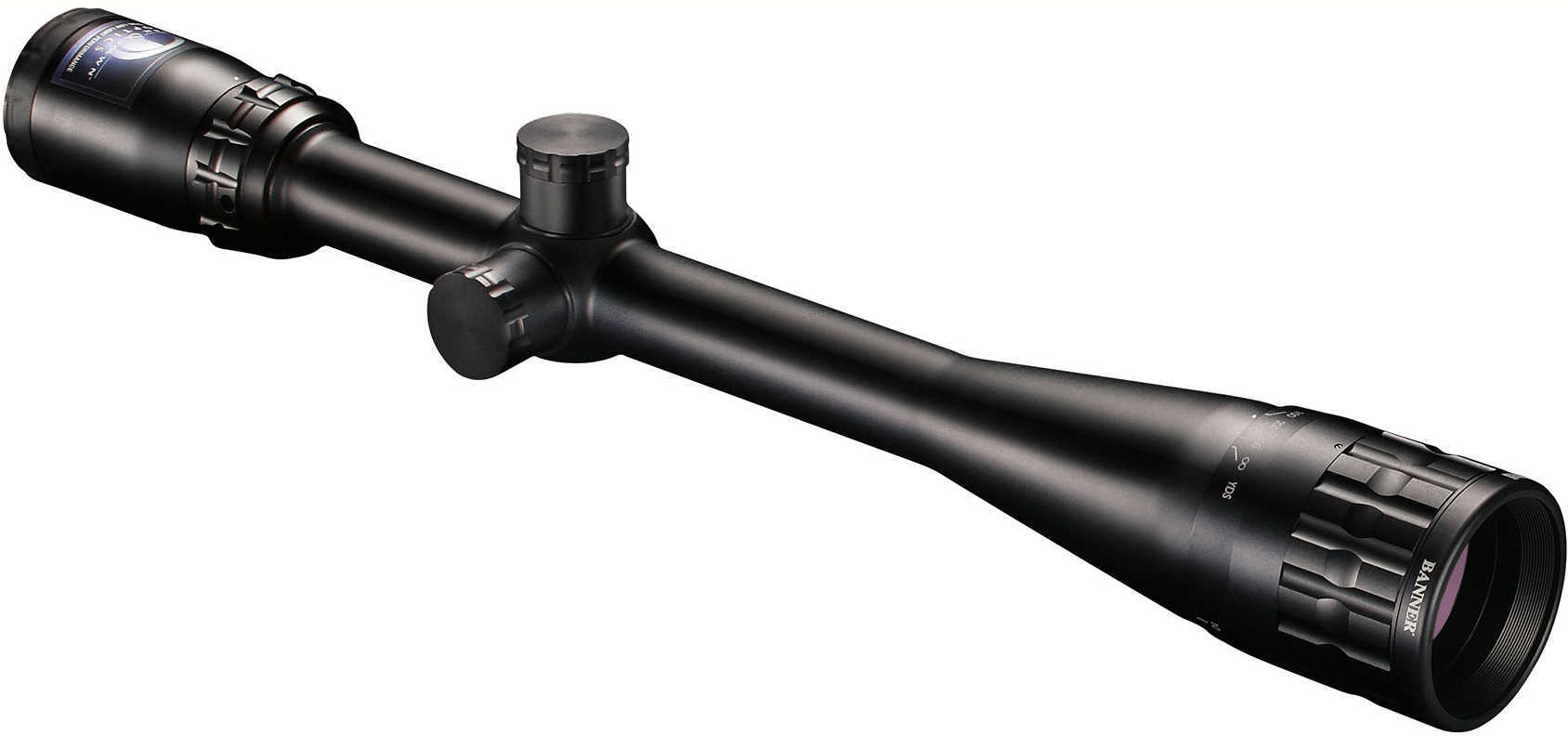 Bushnell Banner Rifle Scope 6-24X 40 1" Mil-Dot Reticle 0.25 MOA Matte Black Finish 616244