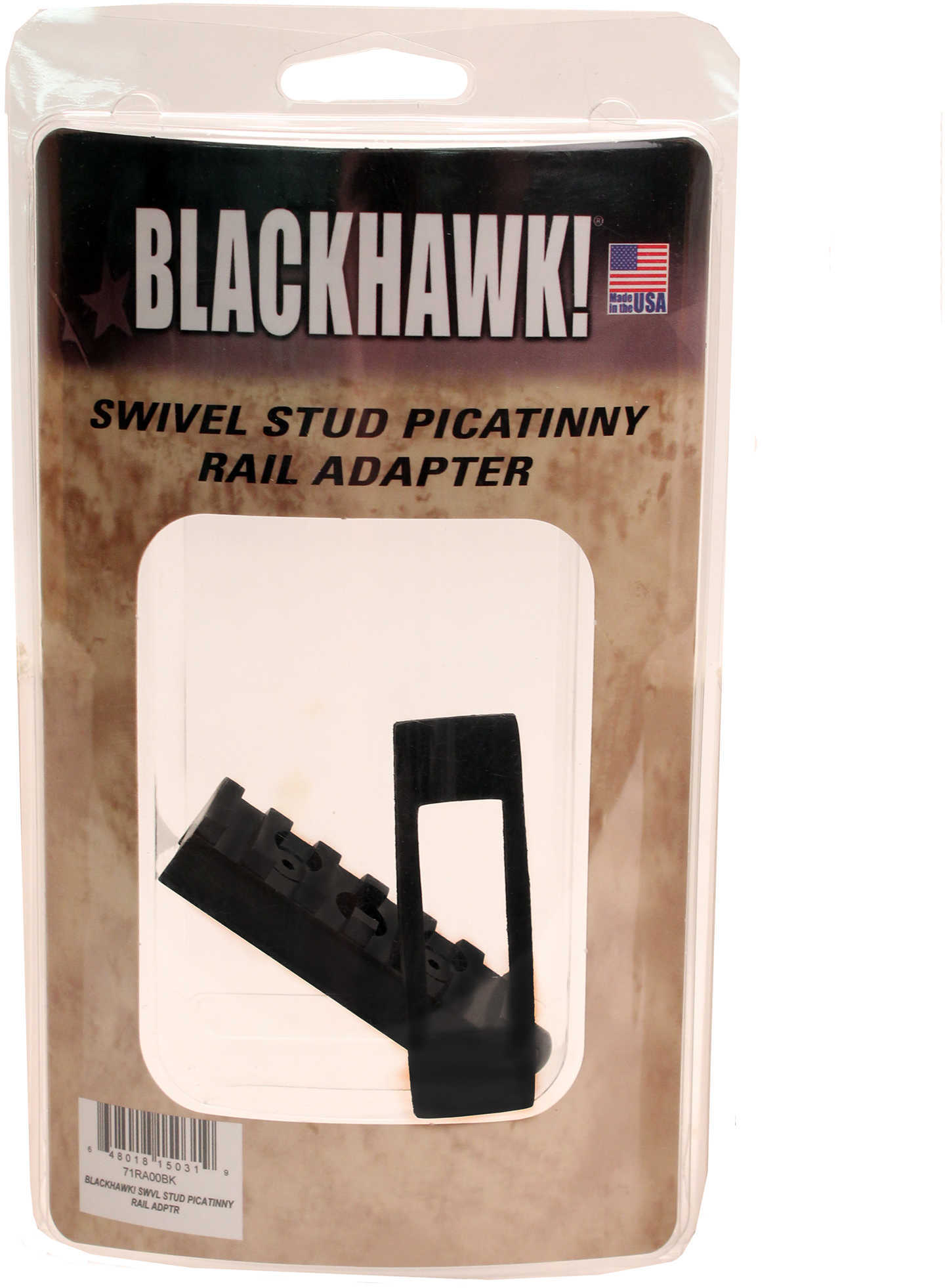 BlackHawk BH Swivel Stud PIC Rail Adapter 71RA00BK