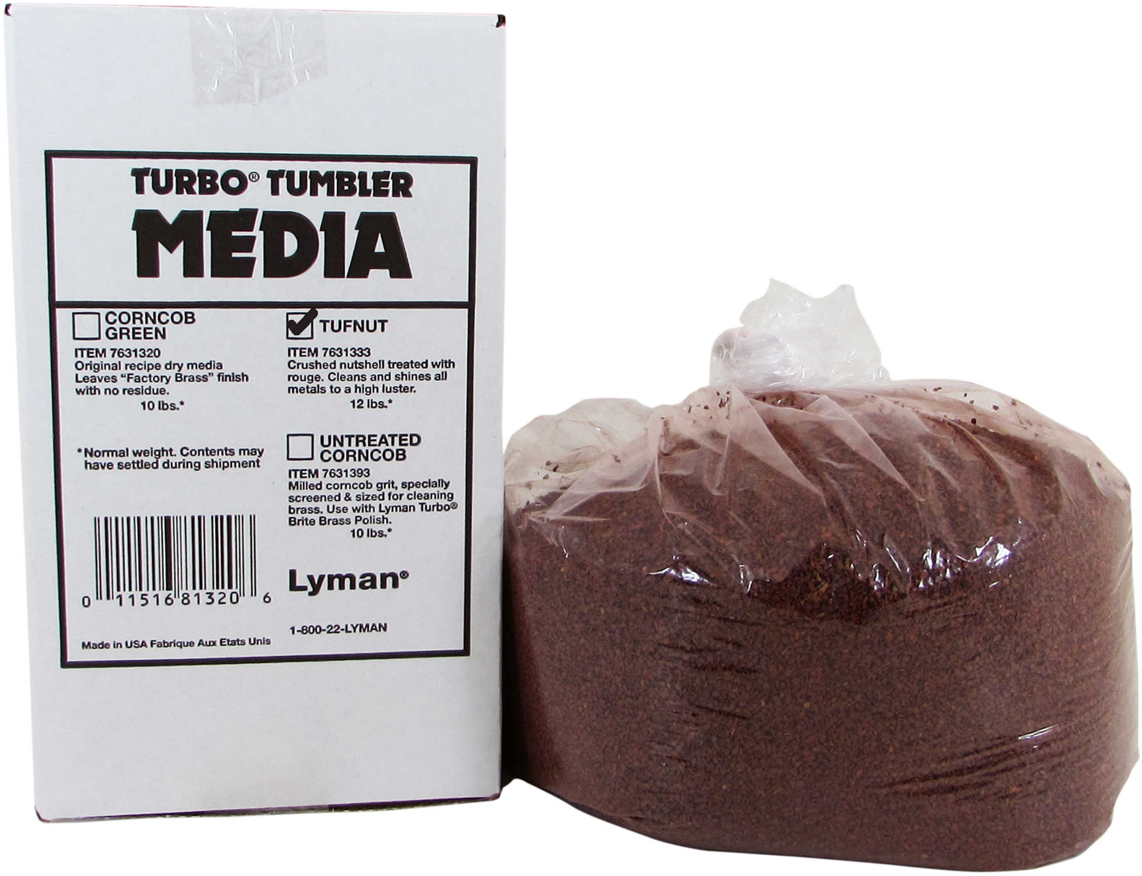 Lyman Turbo Walnut Media 12Lb 7631333