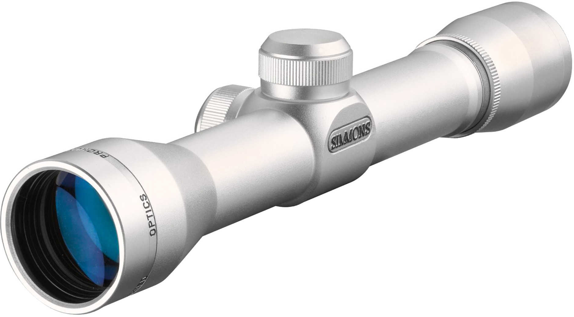 Simmons ProHunter Handgun Scope 4X32 1" TruPlex Reticle 0.25 in @ 100 yd Silver 807739