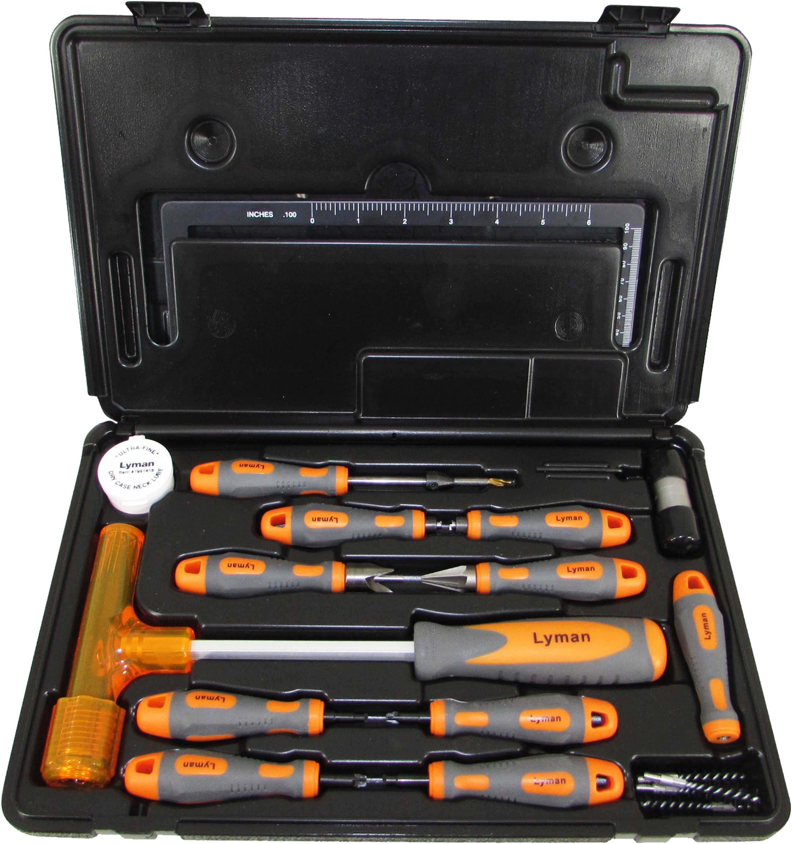 Pachmayr Ultimate Case Prep Kit Includes Gauge Bullet Puller Deburr Tool Chamfer Pocket Reamers/Cleaners/