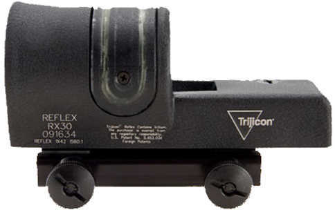 Trijicon 1x42mm Reflex 6.5 MOA Dot Reticle Green Md: Rx30-C-800113