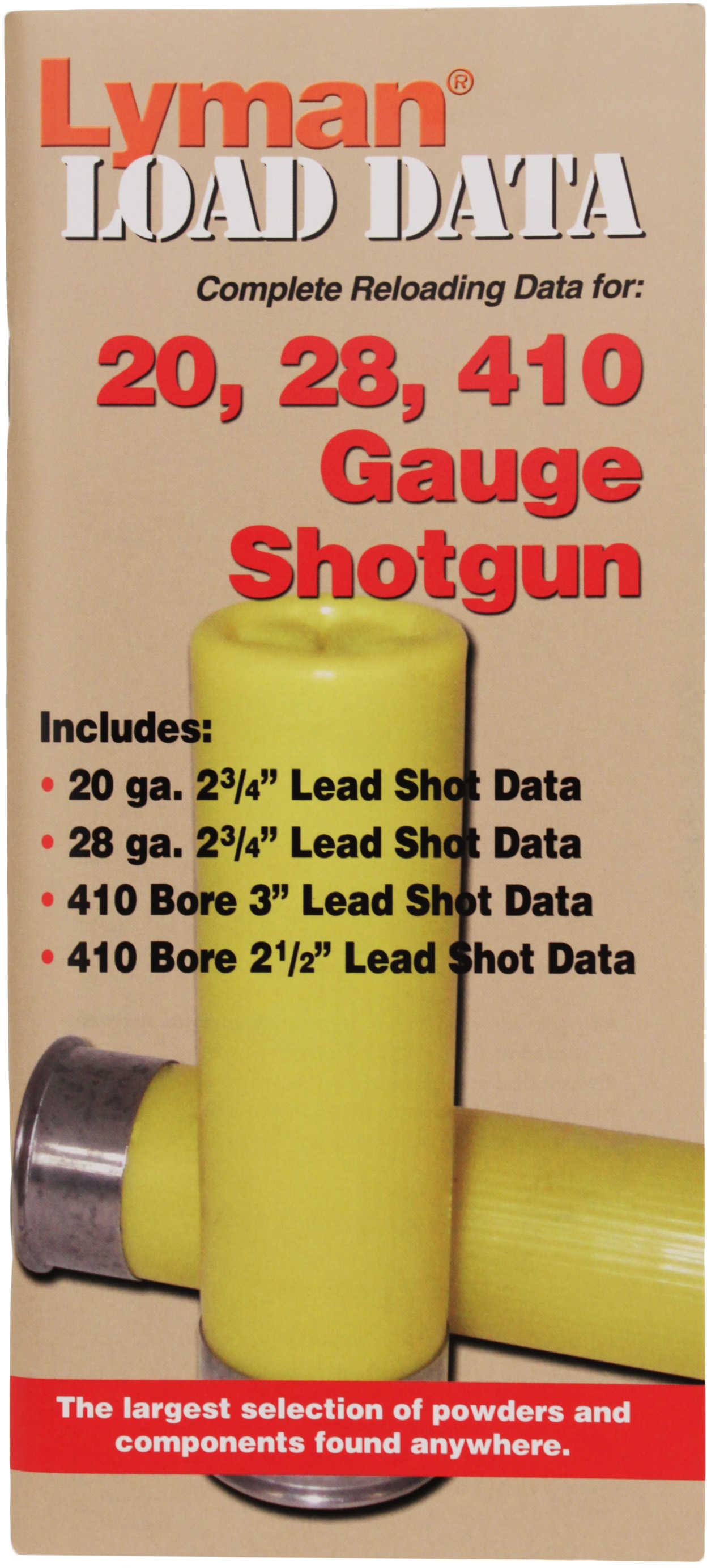 Lyman Load Data Book 16, 20, & 28 Gauge 9780002