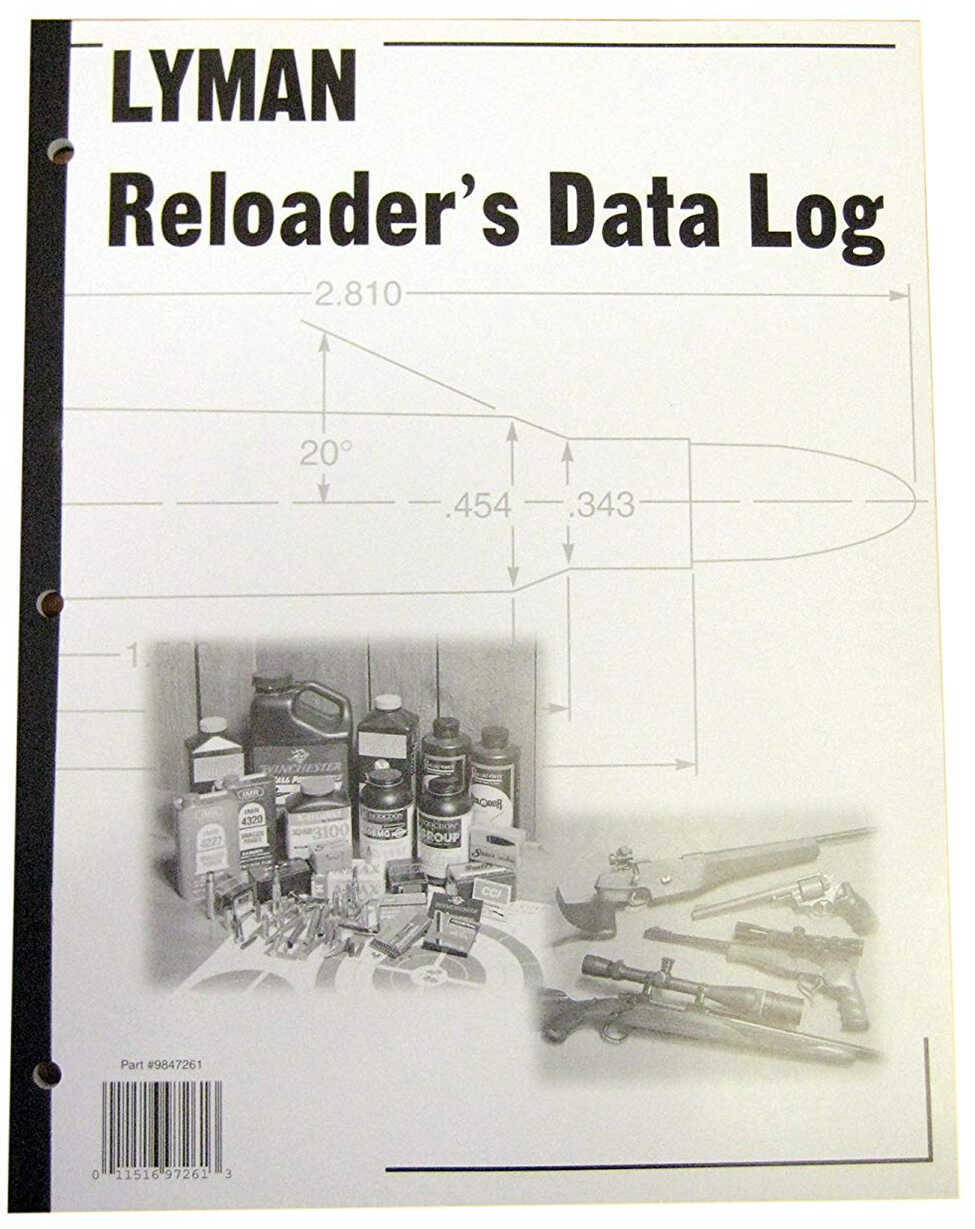 Lyman Reloaders Log Book 50 Pages Md: 9847261-img-1