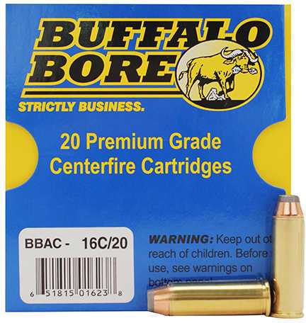 41 Remington Magnum 20 Rounds Ammunition Buffalo Bore 170 Grain Hollow Point