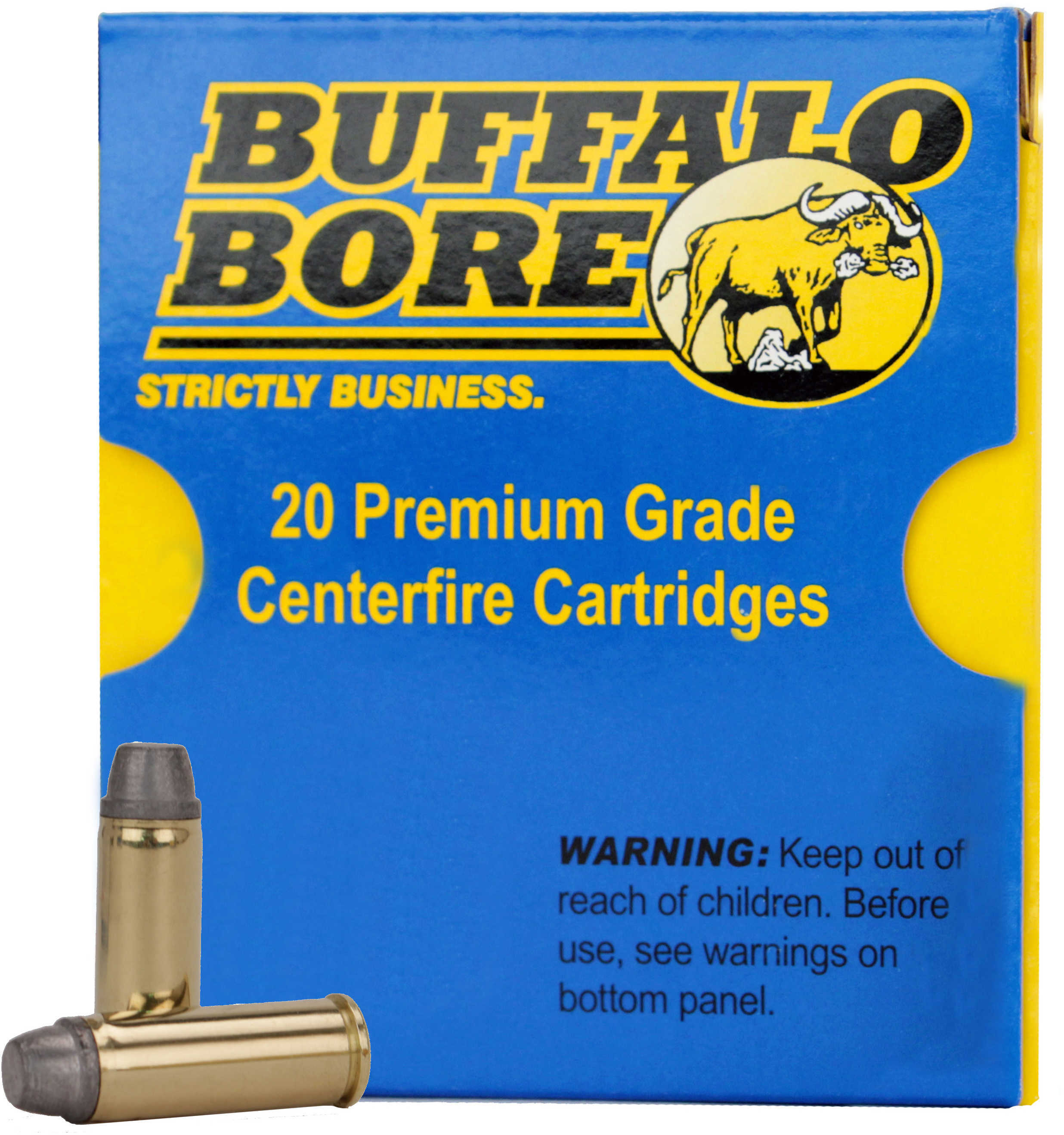 357 Magnum 20 Rounds Ammunition Buffalo Bore 180 Grain Lead