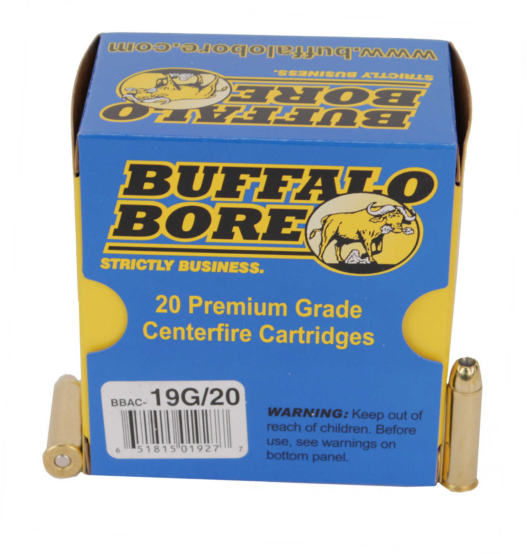 357 Magnum 20 Rounds Ammunition Buffalo Bore 125 Grain Hollow Point