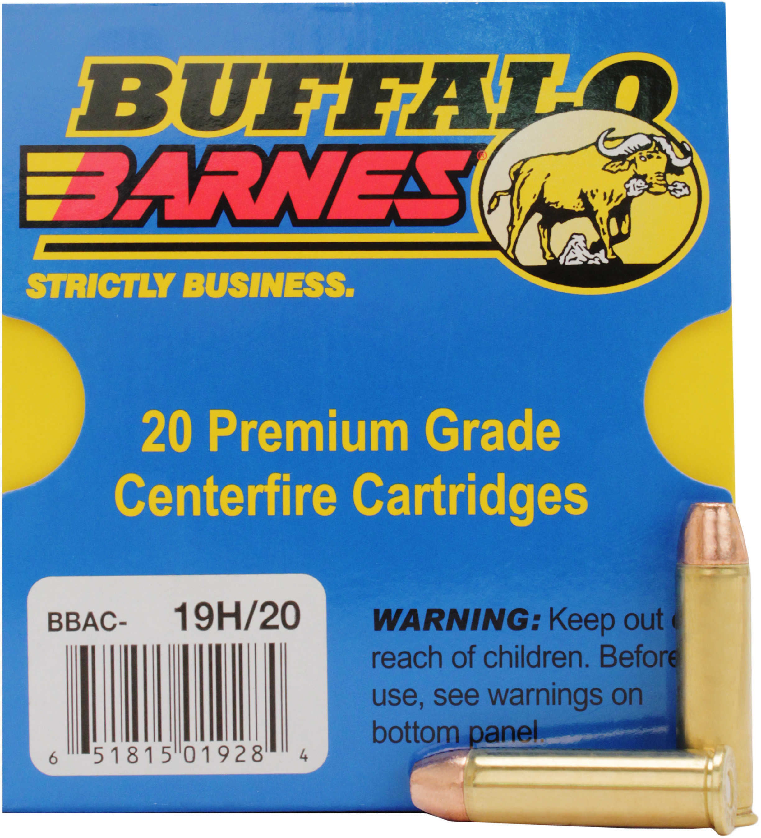 357 Magnum 20 Rounds Ammunition Buffalo Bore 125 Grain Hollow Point