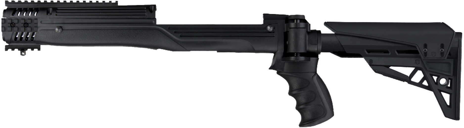 Advanced Technology Intl. ATI Ruger Mini-14 TactLite 6 Position Adjustable Side Folding Stock with Scorpion Recoil System B.2.10.1210