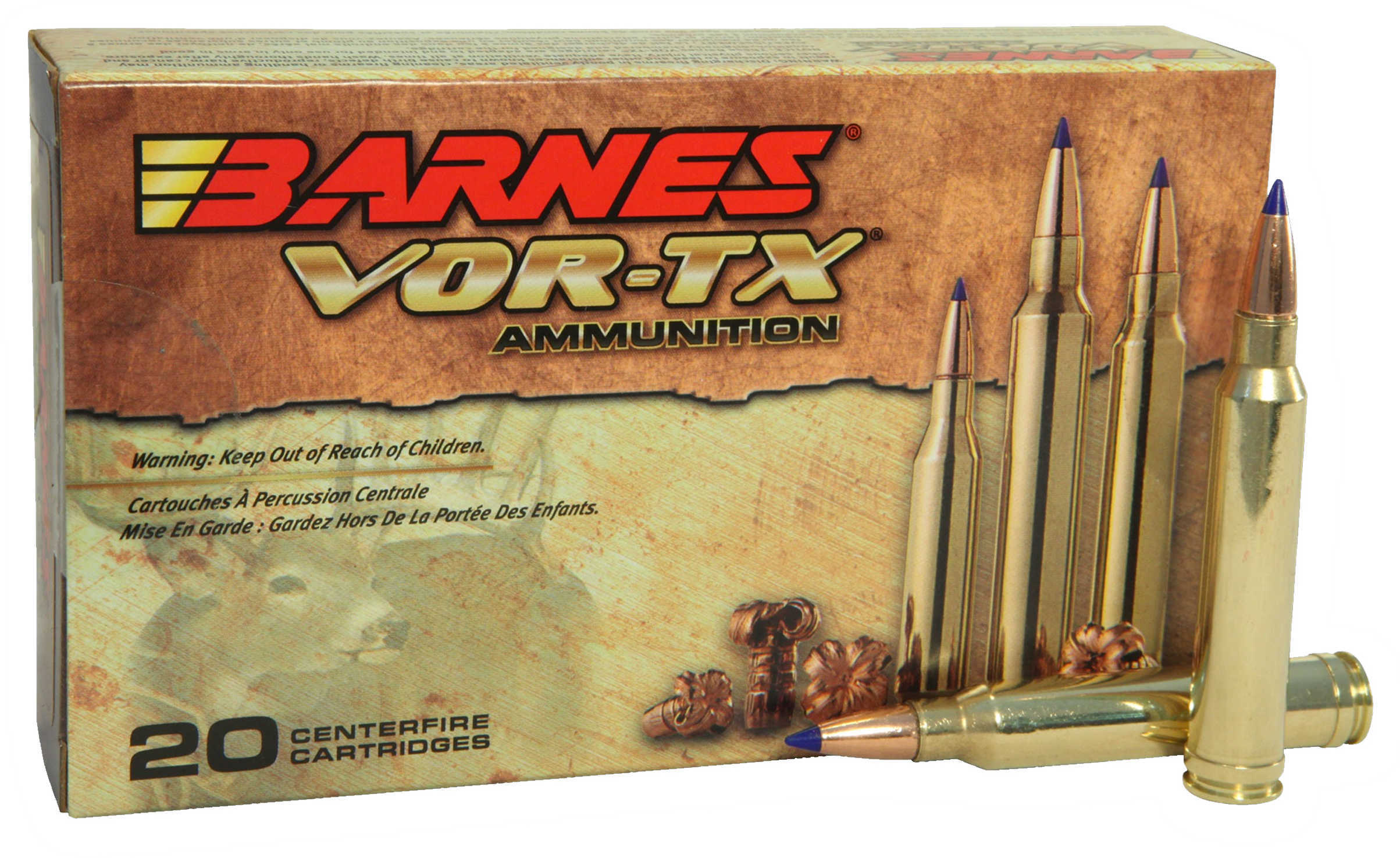 Barnes 300 Winchester Magnum 180 Grain Tipped TSX - 20 Rounds for Long-Range Precision