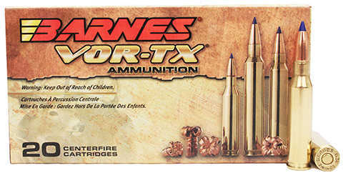 7mm-08 Remington 20 Rounds Ammunition Barnes 120 Grain Tipped TSX