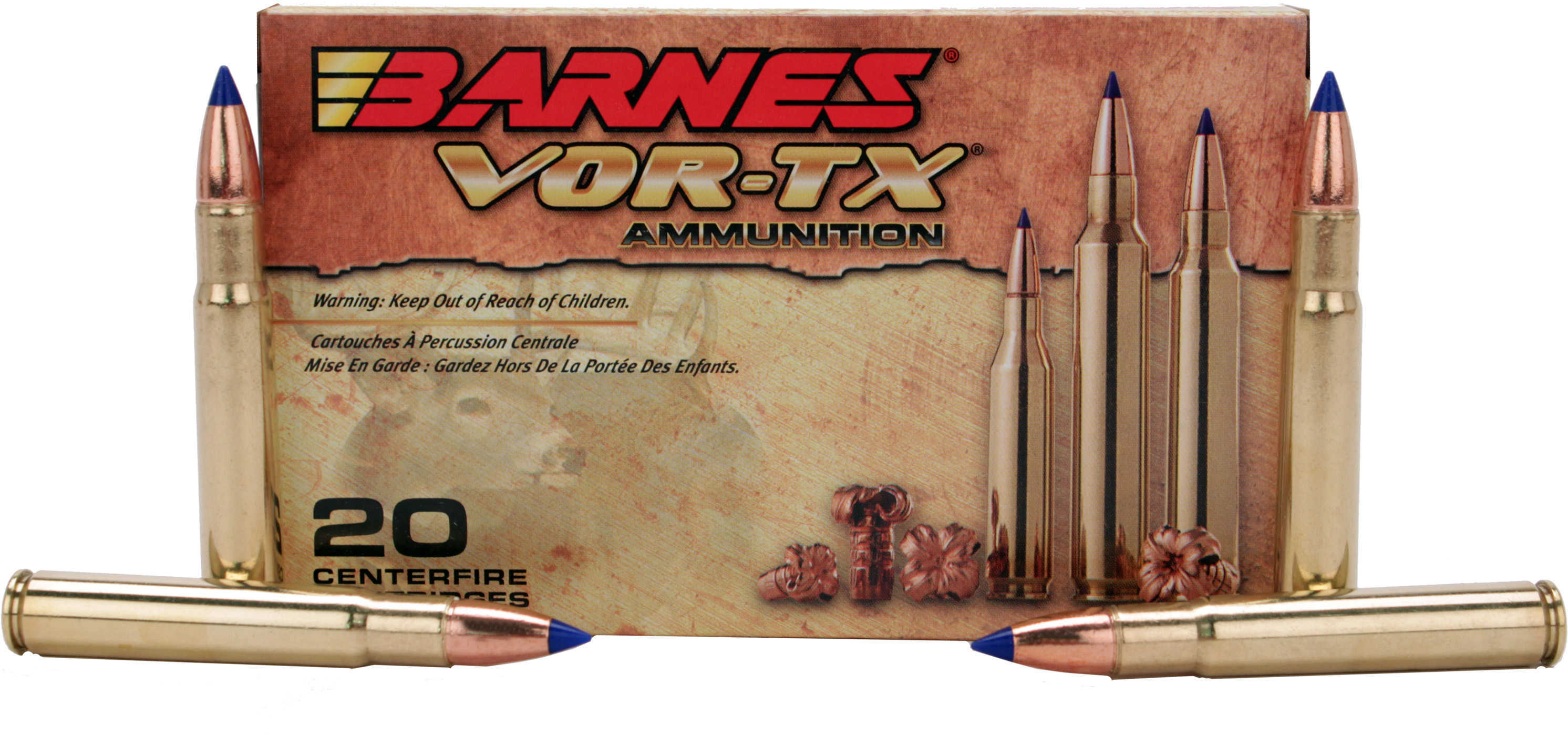 35 Whelen 20 Rounds Ammunition Barnes 180 Grain Ballistic Tip