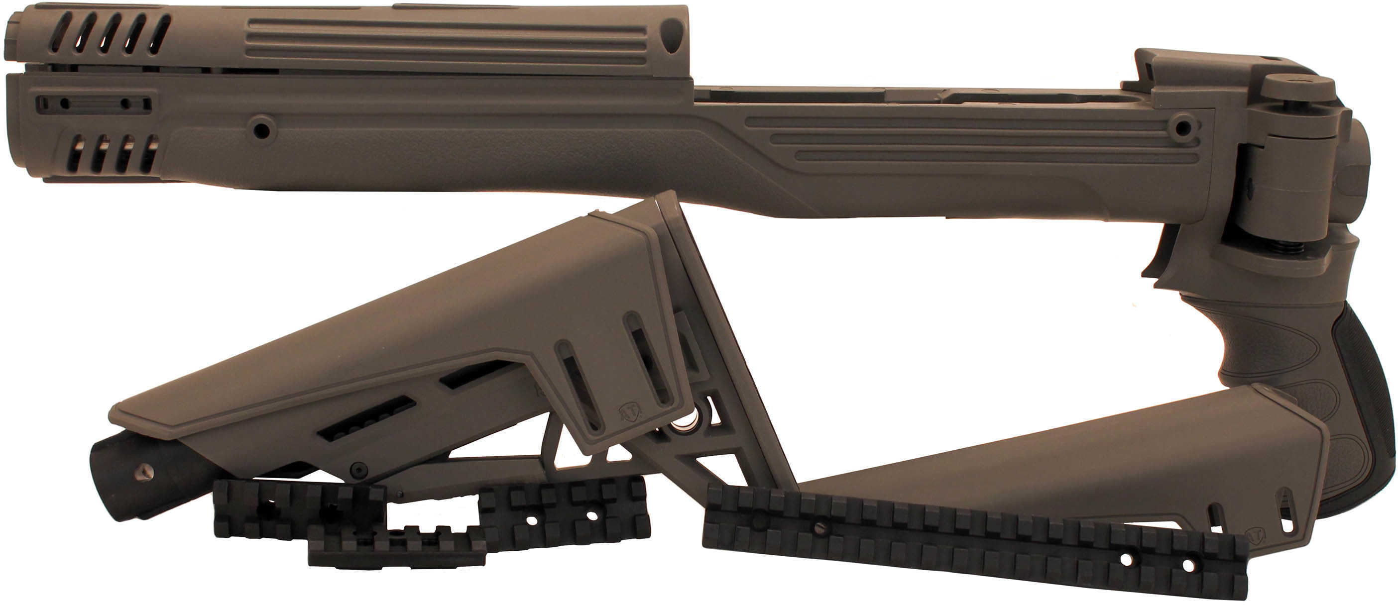 Advanced Technology Intl. Ruger Mini 14 TactLite Adjustable Side Folding Stock w/SRS Destroyer Grey Md: B.2.40.1210