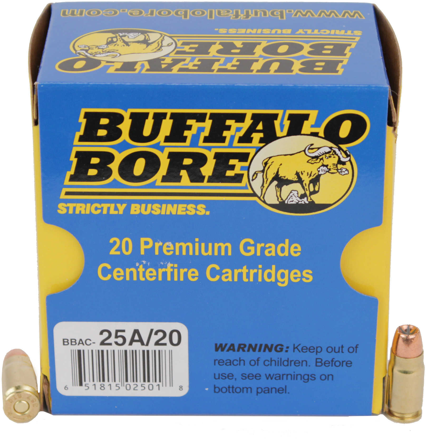 357 Sig 20 Rounds Ammunition Buffalo Bore 125 Grain Hollow Point