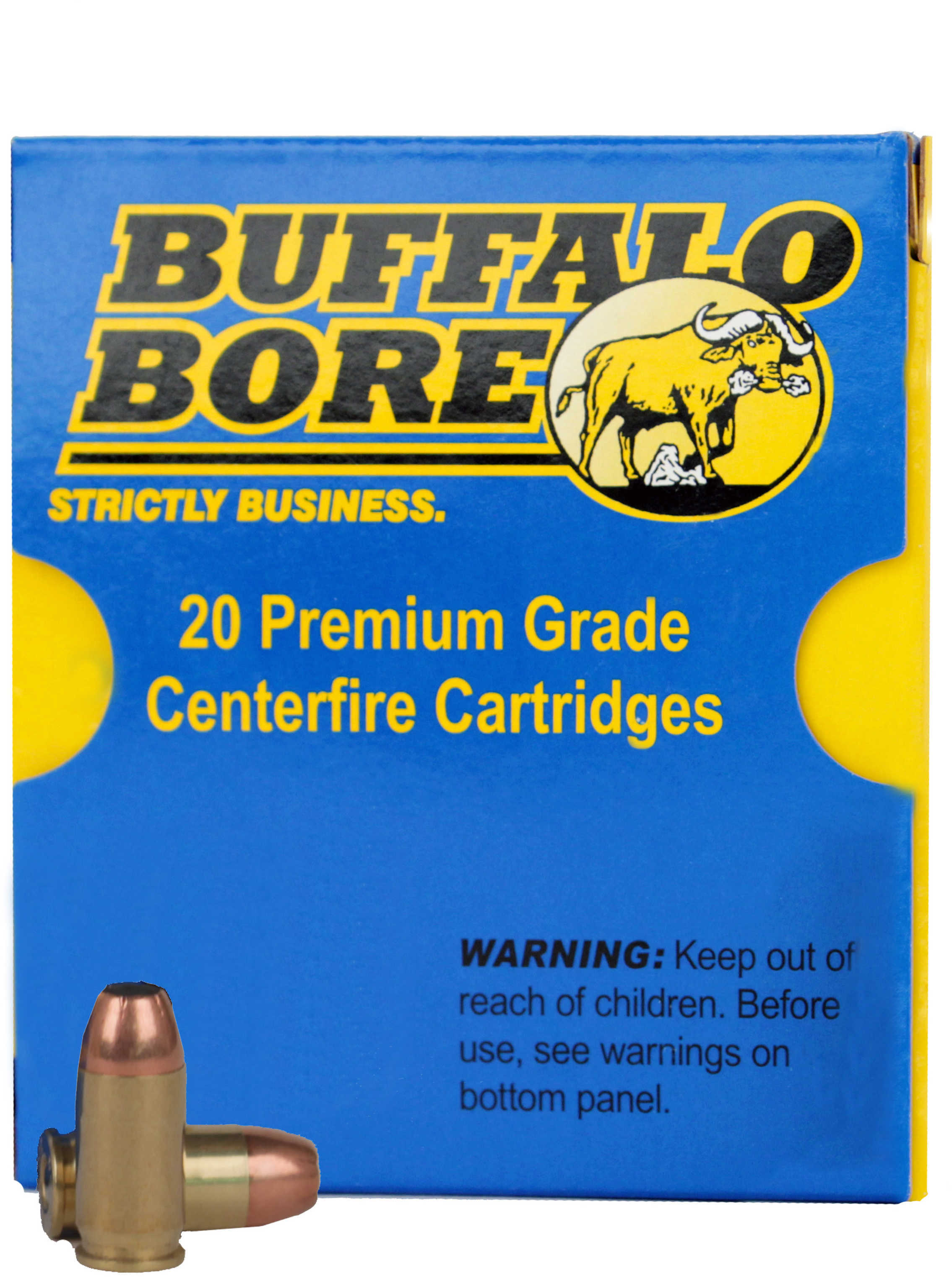 380 ACP 20 Rounds Ammunition Buffalo Bore 95 Grain Jacketed Hollow Point