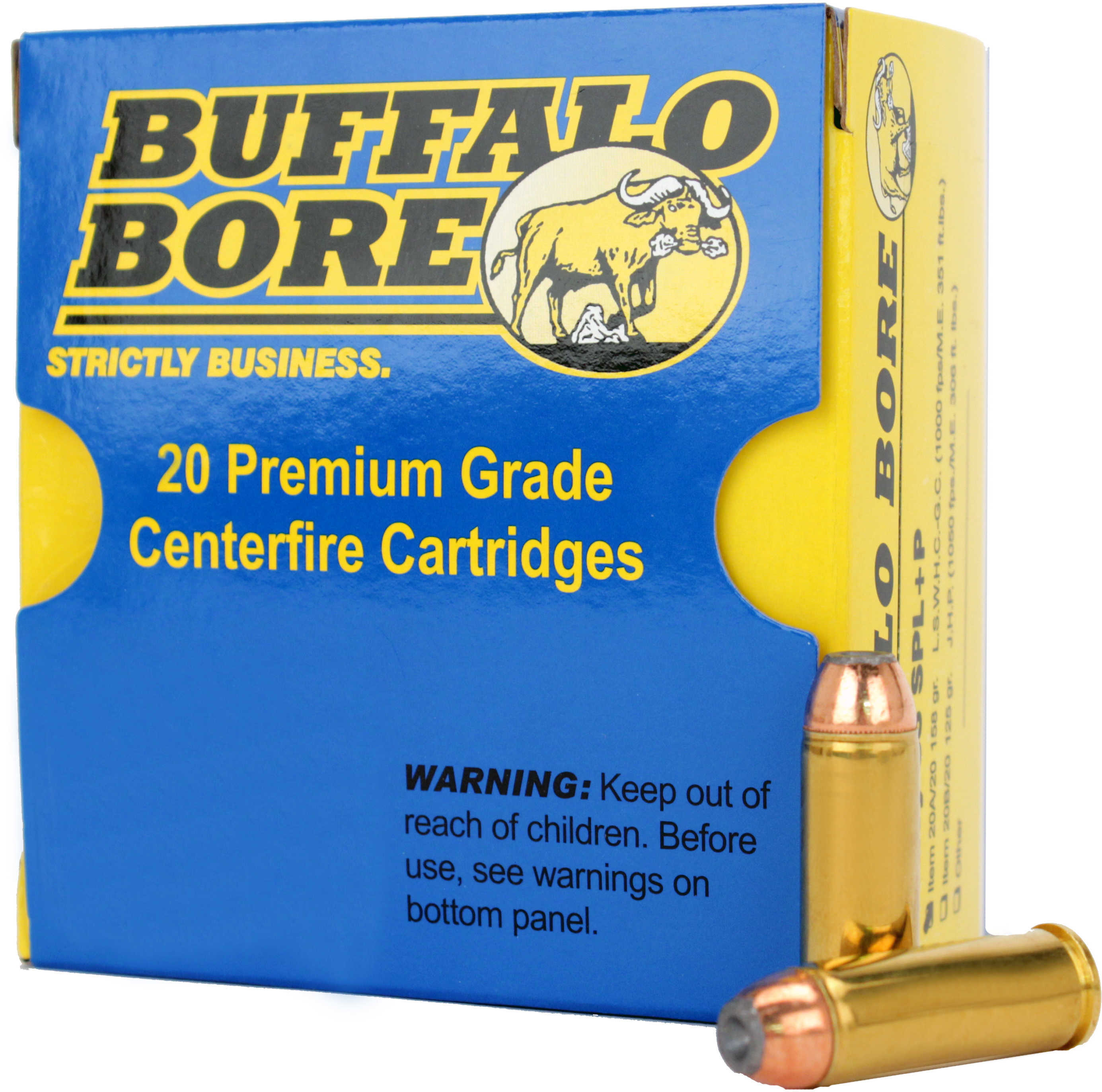 45 Colt 20 Rounds Ammunition Buffalo Bore 260 Grain Hollow Point