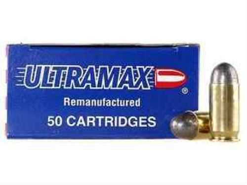 45 ACP 50 Rounds Ammunition Ultramax 230 Grain Lead