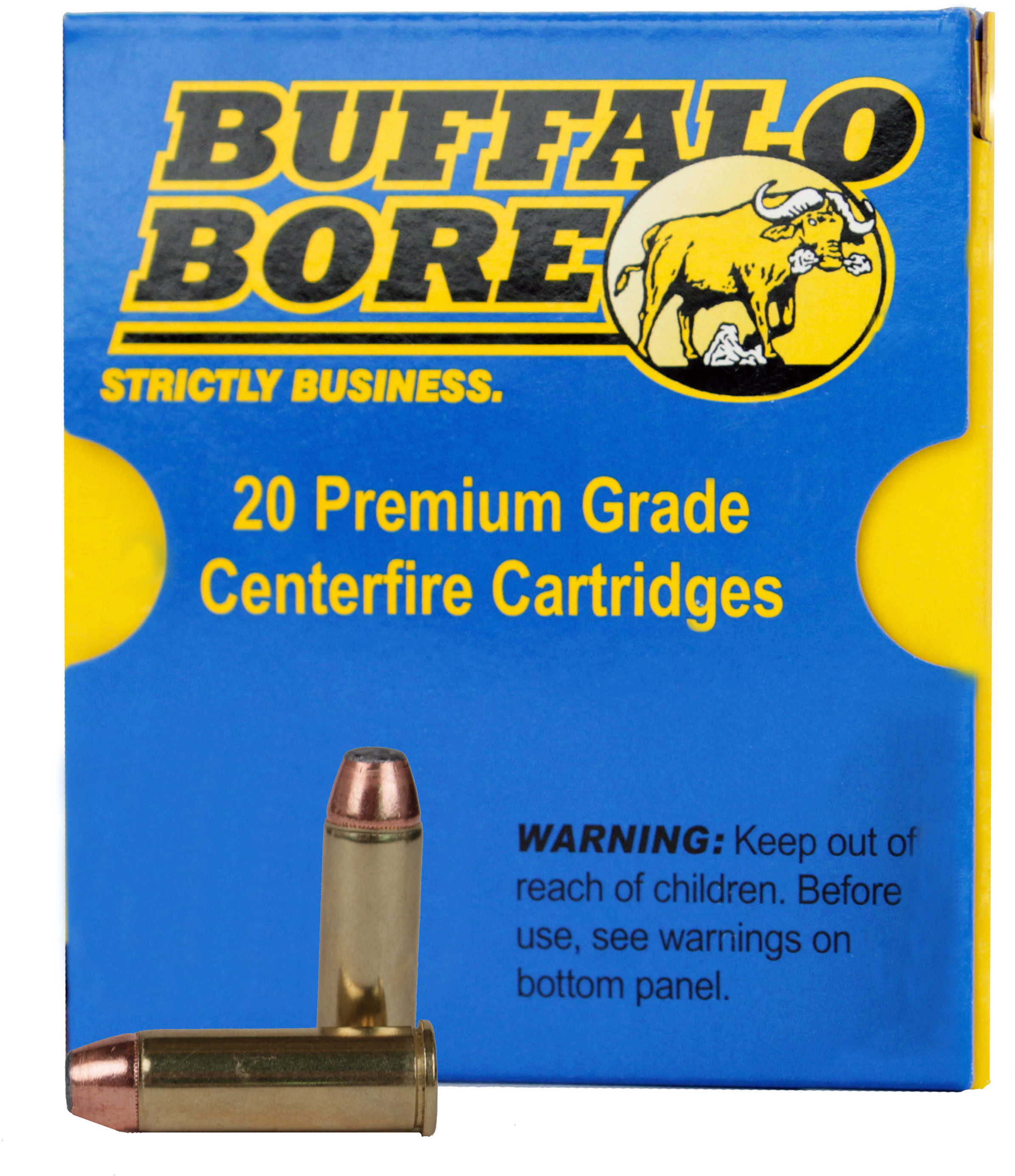 44 Rem Magnum 20 Rounds Ammunition Buffalo Bore 270 Grain Soft Point