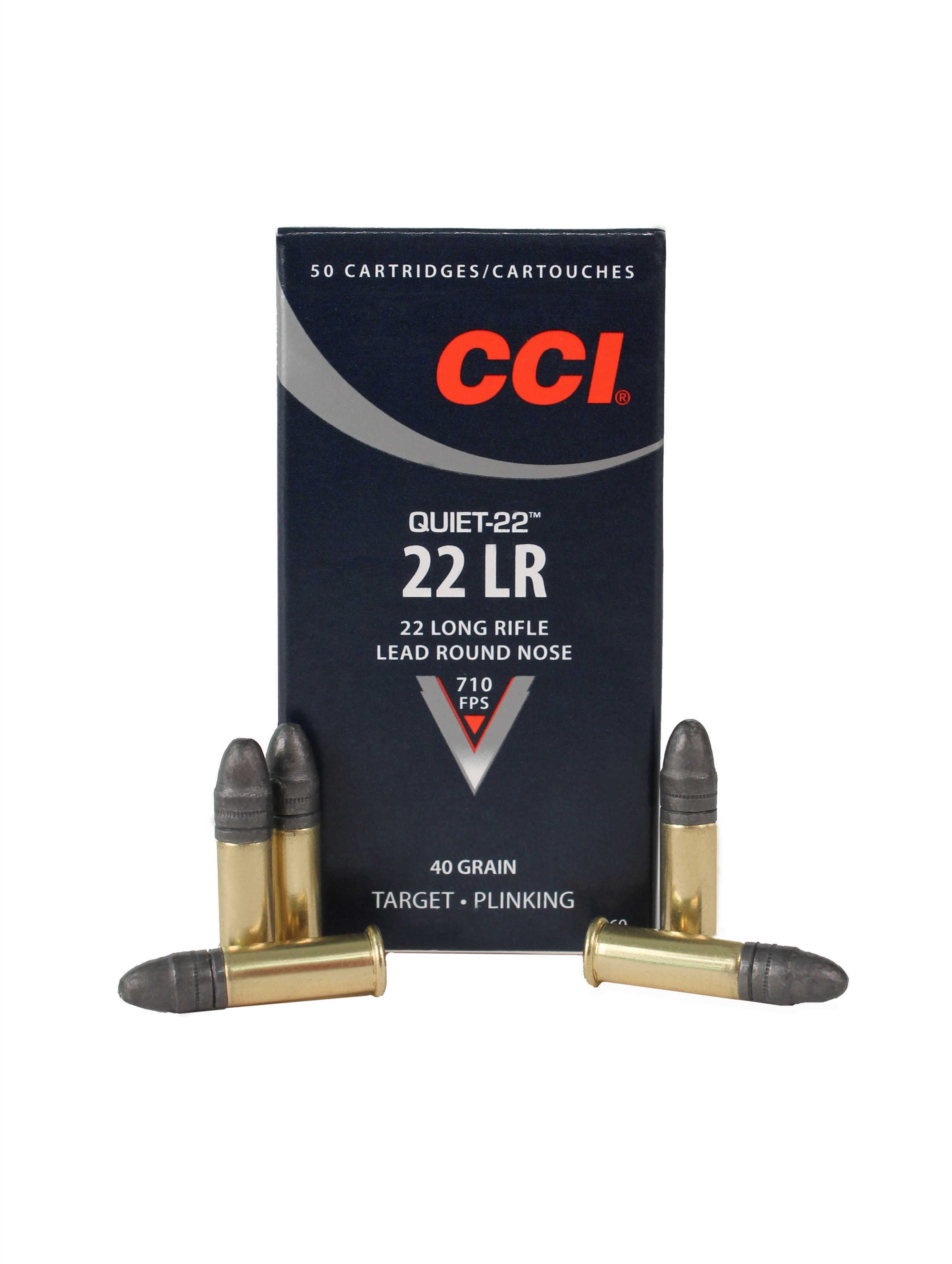 22 Long Rifle 50 Rounds Ammunition CCI 40 Grain Lead