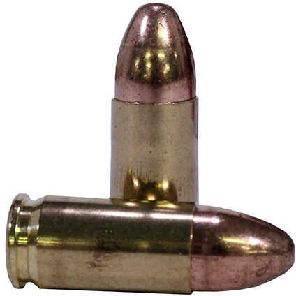 9mm Luger 50 Rounds Ammunition Federal Cartridge 124 Grain Full Metal Jacket